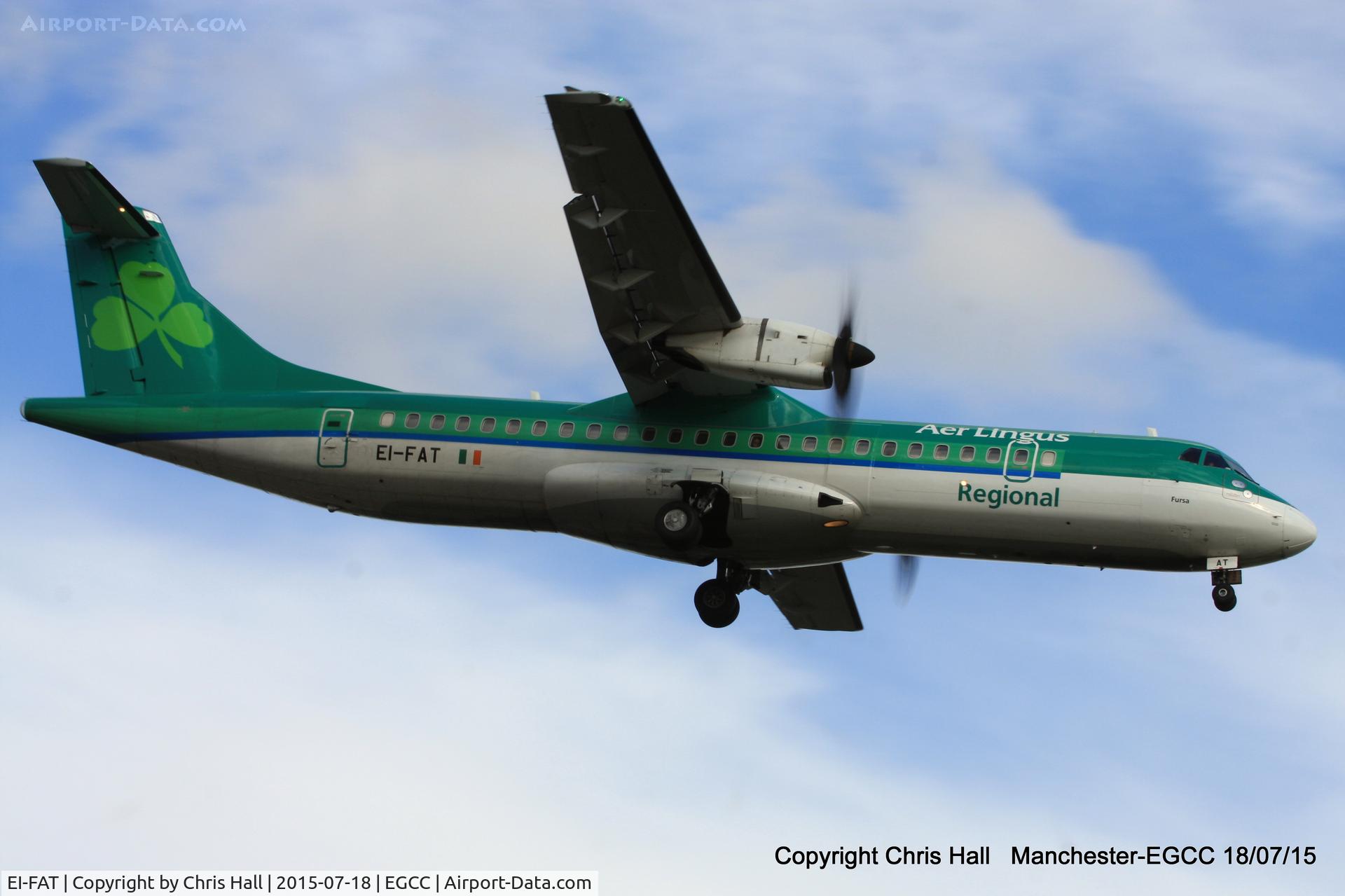 EI-FAT, 2013 ATR 72-600 (72-212A) C/N 1097, Aer Lingus Regional