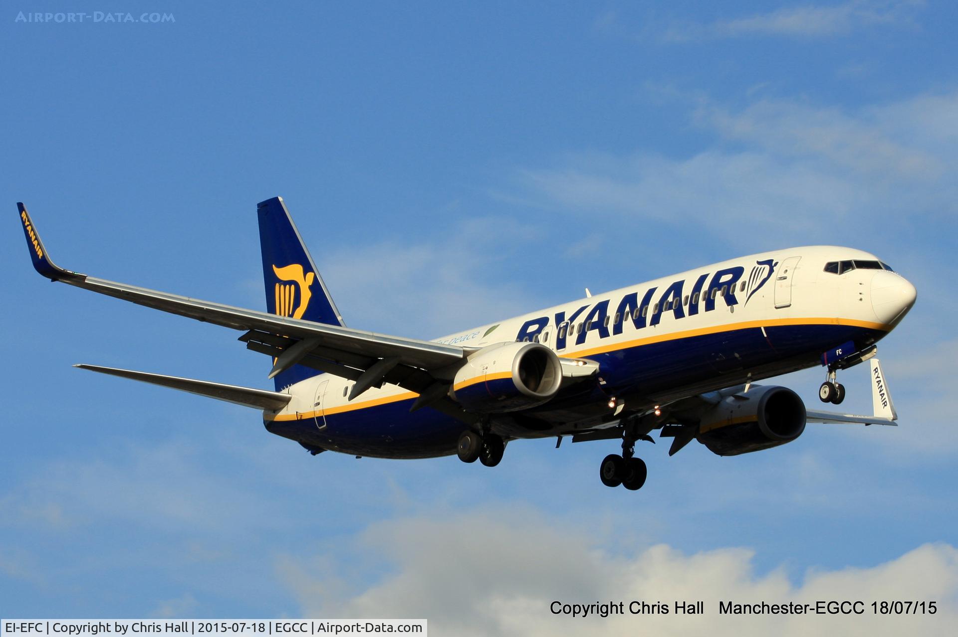 EI-EFC, 2009 Boeing 737-8AS C/N 35015, Ryanair