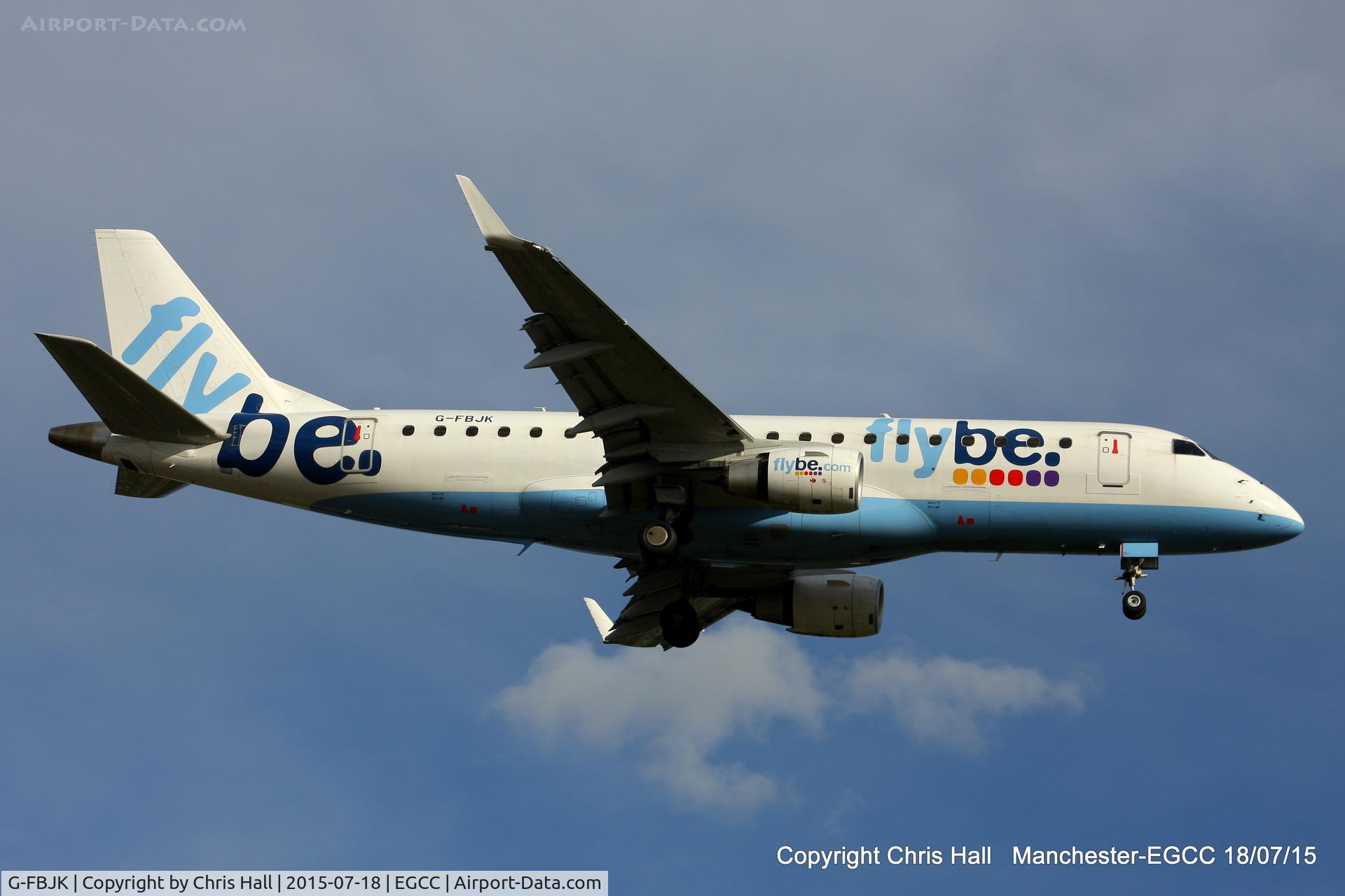 G-FBJK, 2012 Embraer 175STD (ERJ-170-200) C/N 17000359, flybe