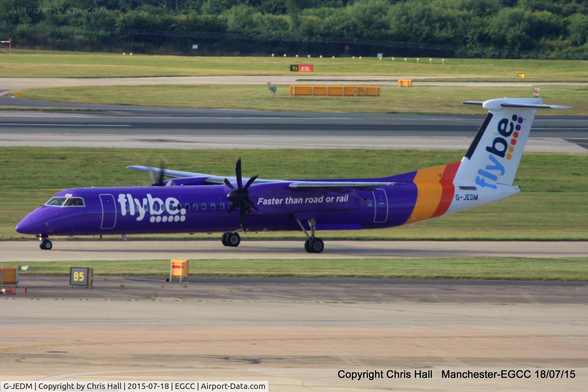 G-JEDM, 2003 De Havilland Canada DHC-8-402Q Dash 8 C/N 4077, flybe