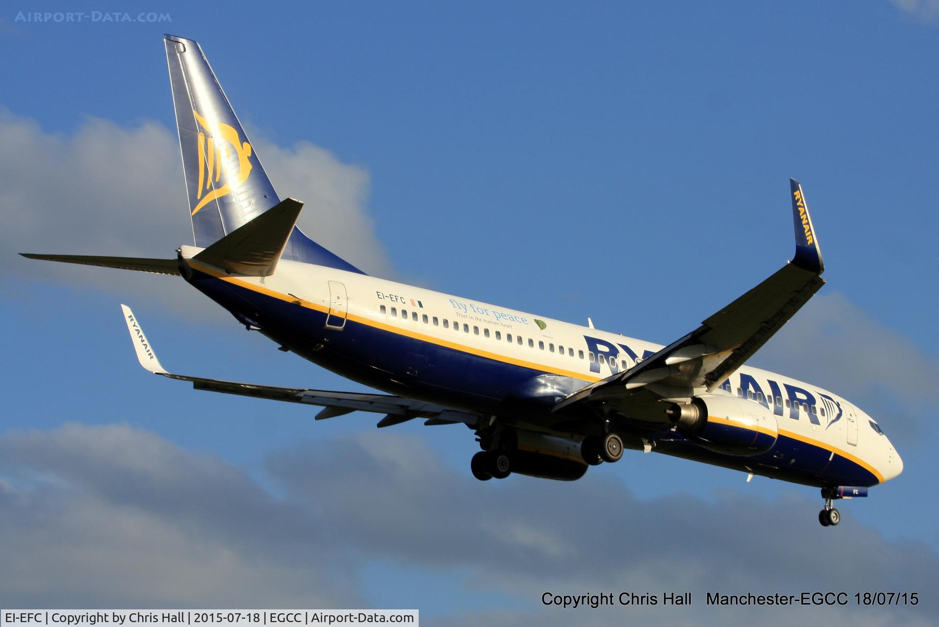 EI-EFC, 2009 Boeing 737-8AS C/N 35015, Ryanair