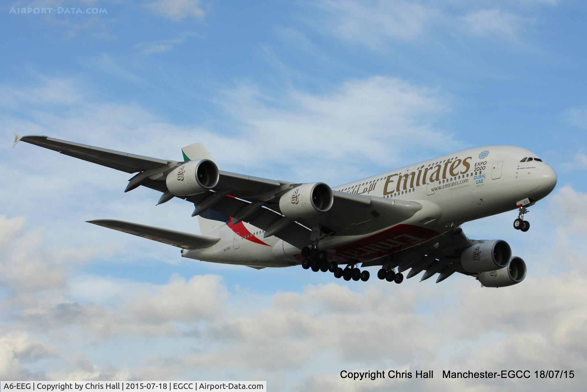 A6-EEG, 2013 Airbus A380-861 C/N 116, Emirates