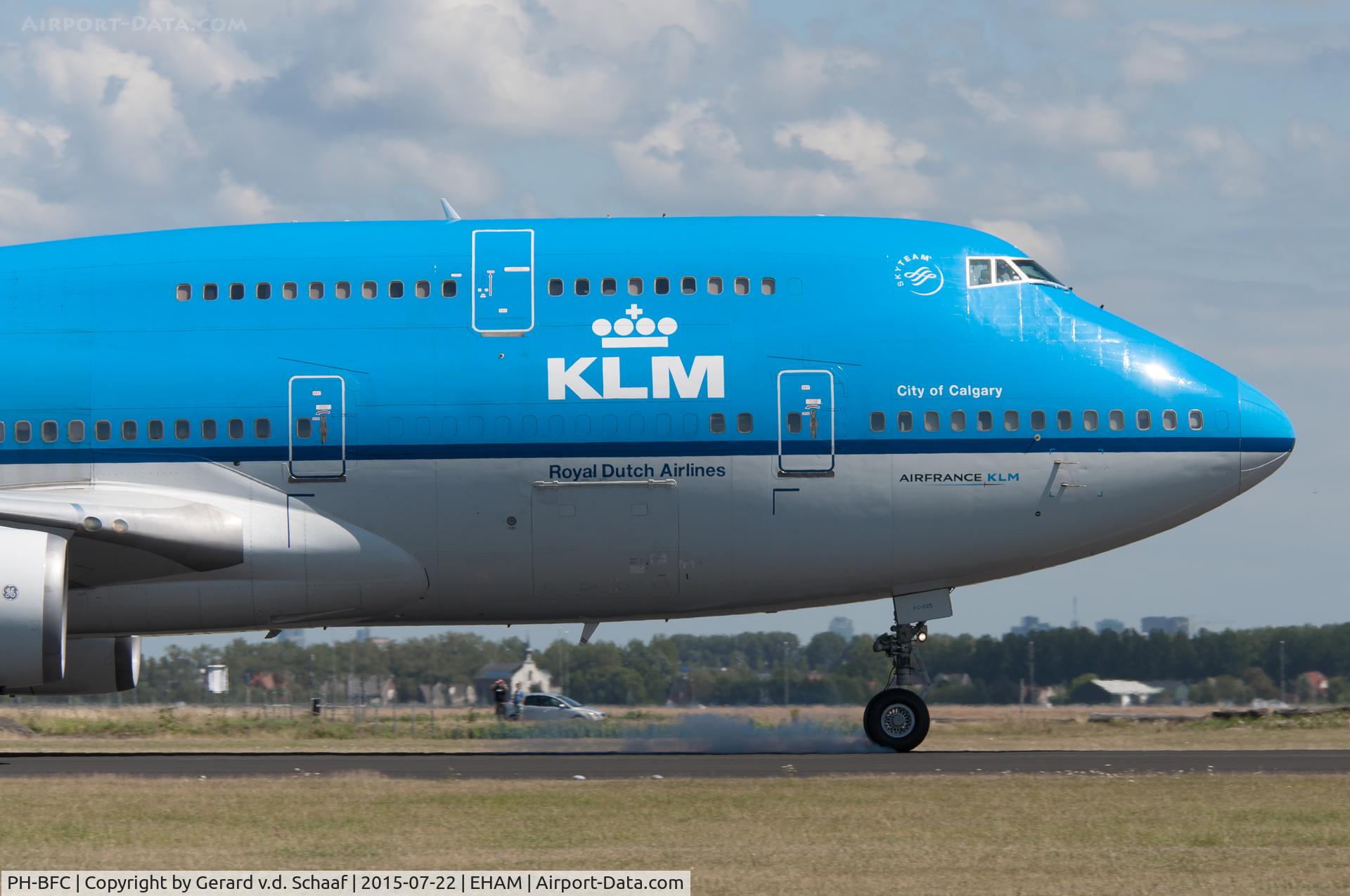 PH-BFC, 1989 Boeing 747-406BC C/N 23982, Schiphol, July 2015