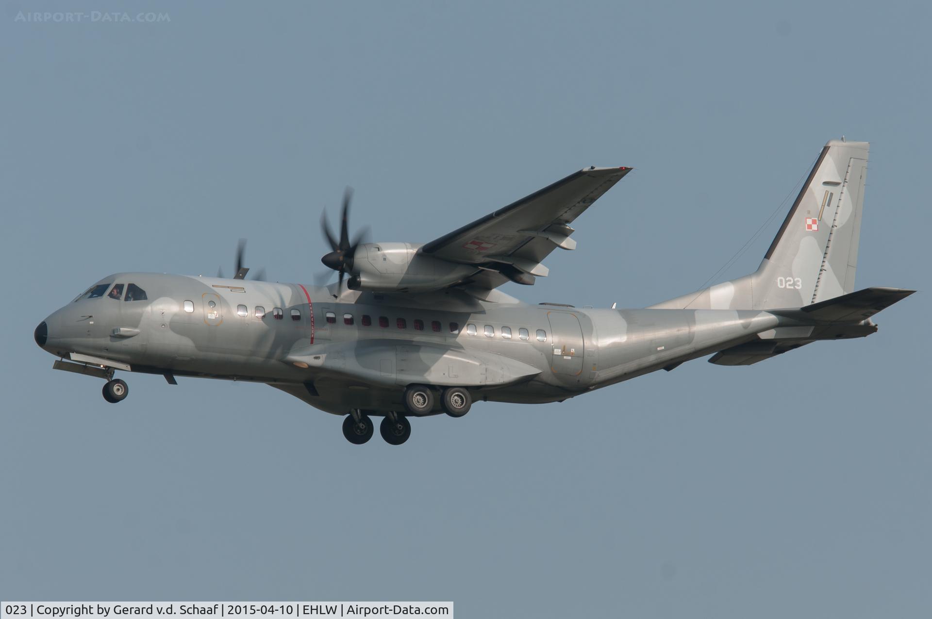 023, 2012 CASA C-295M C/N S-089, Leeuwarden, April 2015