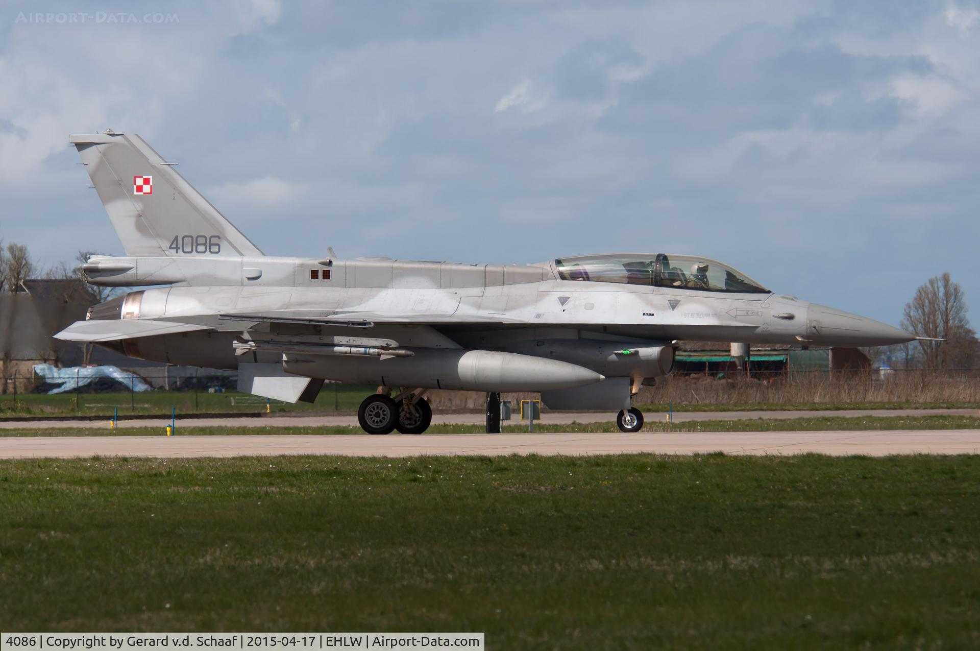4086, Lockheed Martin F-16DJ Fighting Falcon C/N JD-11, Leeuwarden, April 2015