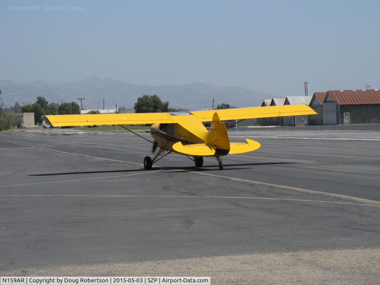 N159AR, 2007 Maule M-4-180V C/N 47013T, 2007 Maule M-4-180V, Lycoming O-360-C1F 180 Hp, Hartzell CS prop version, wing Micro vortex generators, taxi to Rwy 22