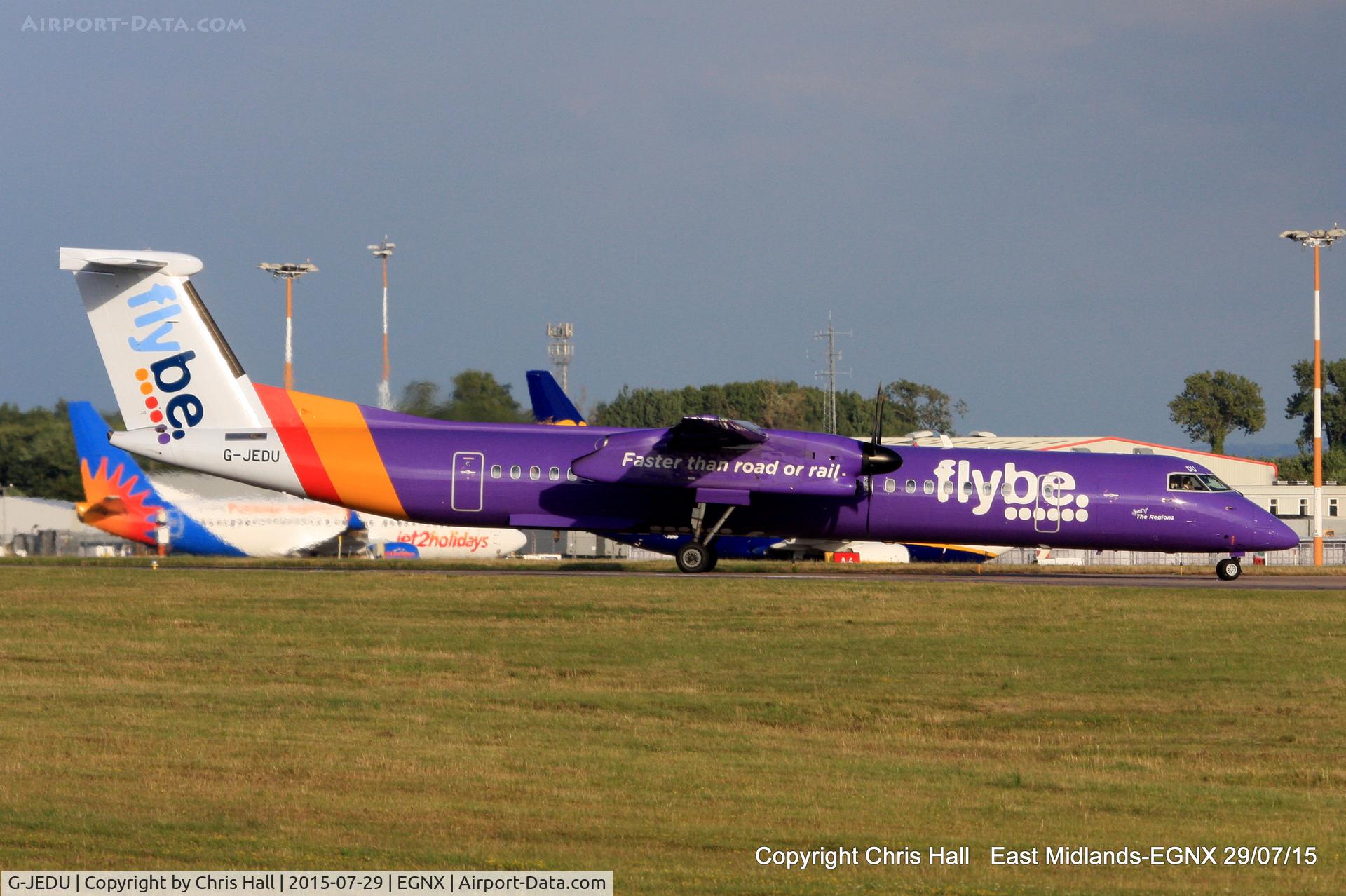 G-JEDU, 2004 De Havilland Canada DHC-8-402Q Dash 8 C/N 4089, flybe