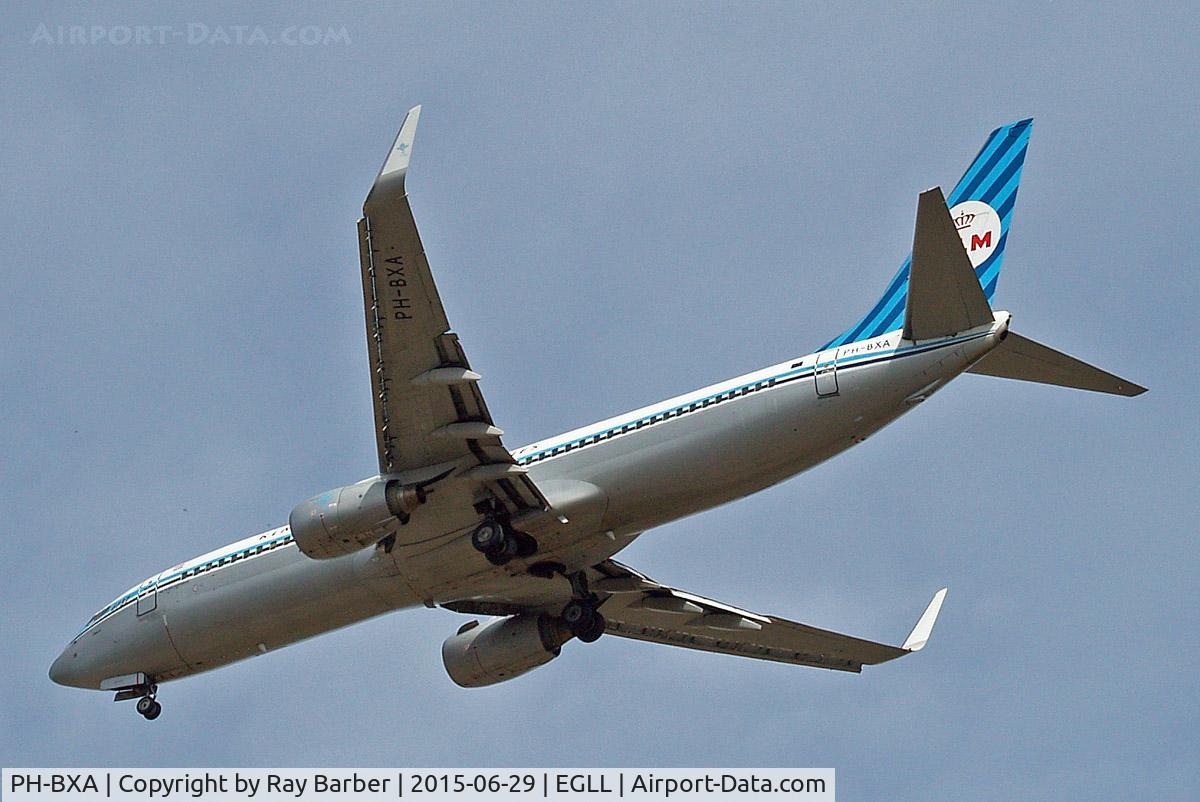 PH-BXA, 1998 Boeing 737-8K2 C/N 29131, Boeing 737-8K2 [29131] (KLM Royal Dutch Airlines) Home~G 29/06/2015. On approach 27R.
