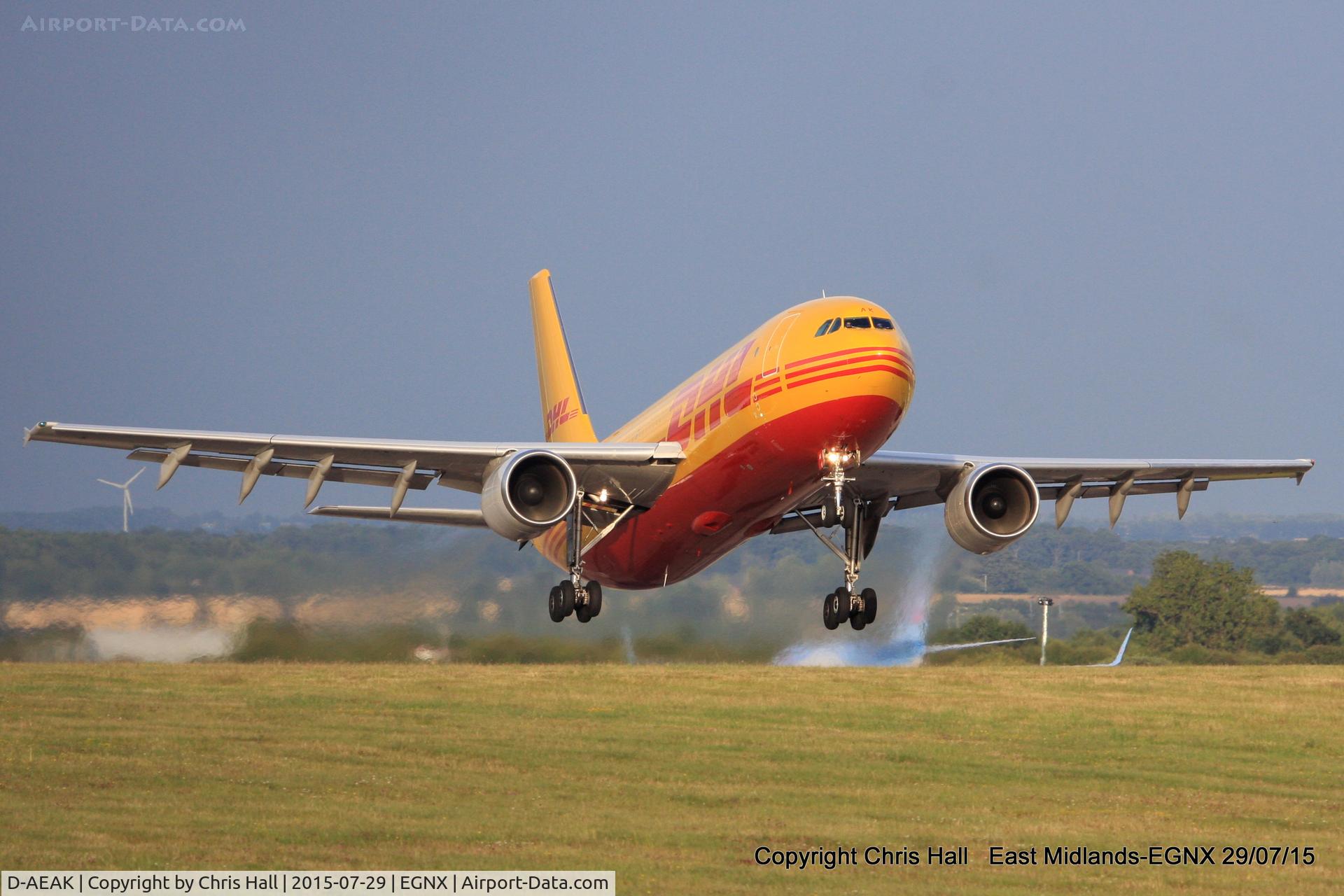 D-AEAK, 1992 Airbus A300B4-622R(F) C/N 670, DHL