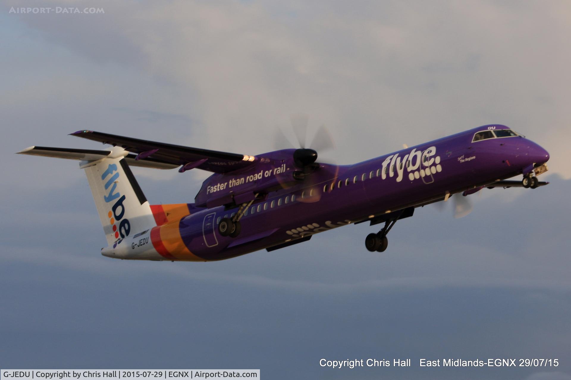 G-JEDU, 2004 De Havilland Canada DHC-8-402Q Dash 8 C/N 4089, flybe