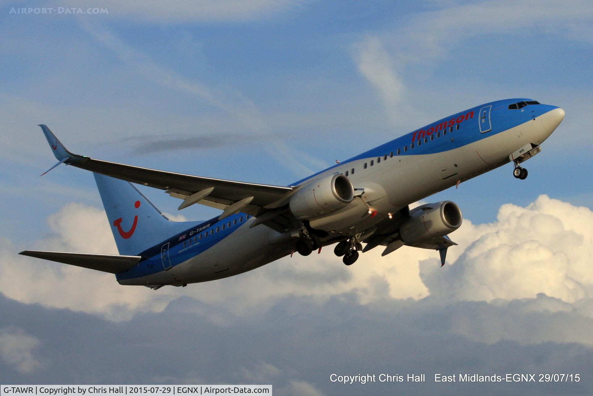 G-TAWR, 2013 Boeing 737-8K5 C/N 37256, Thomson