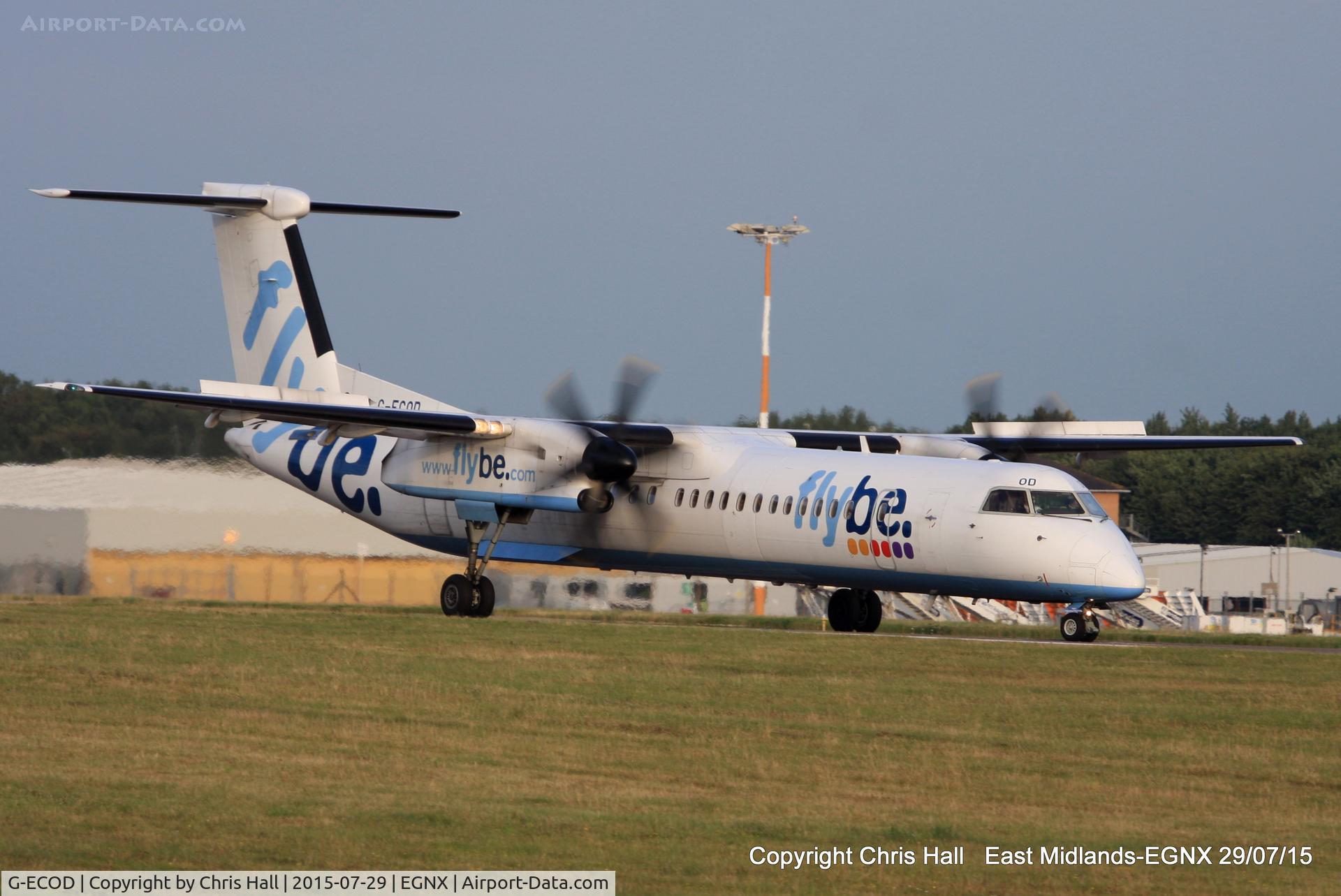 G-ECOD, 2008 De Havilland Canada DHC-8-402Q Dash 8 C/N 4206, flybe