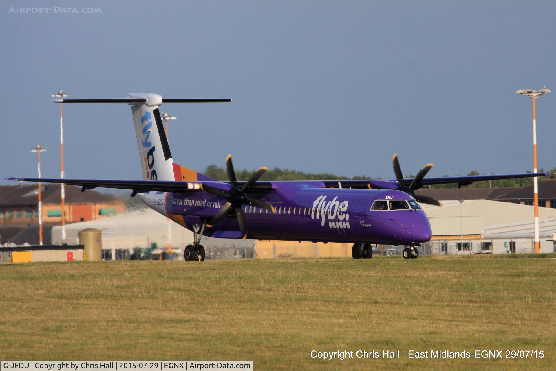 G-JEDU, 2004 De Havilland Canada DHC-8-402Q Dash 8 C/N 4089, flybe