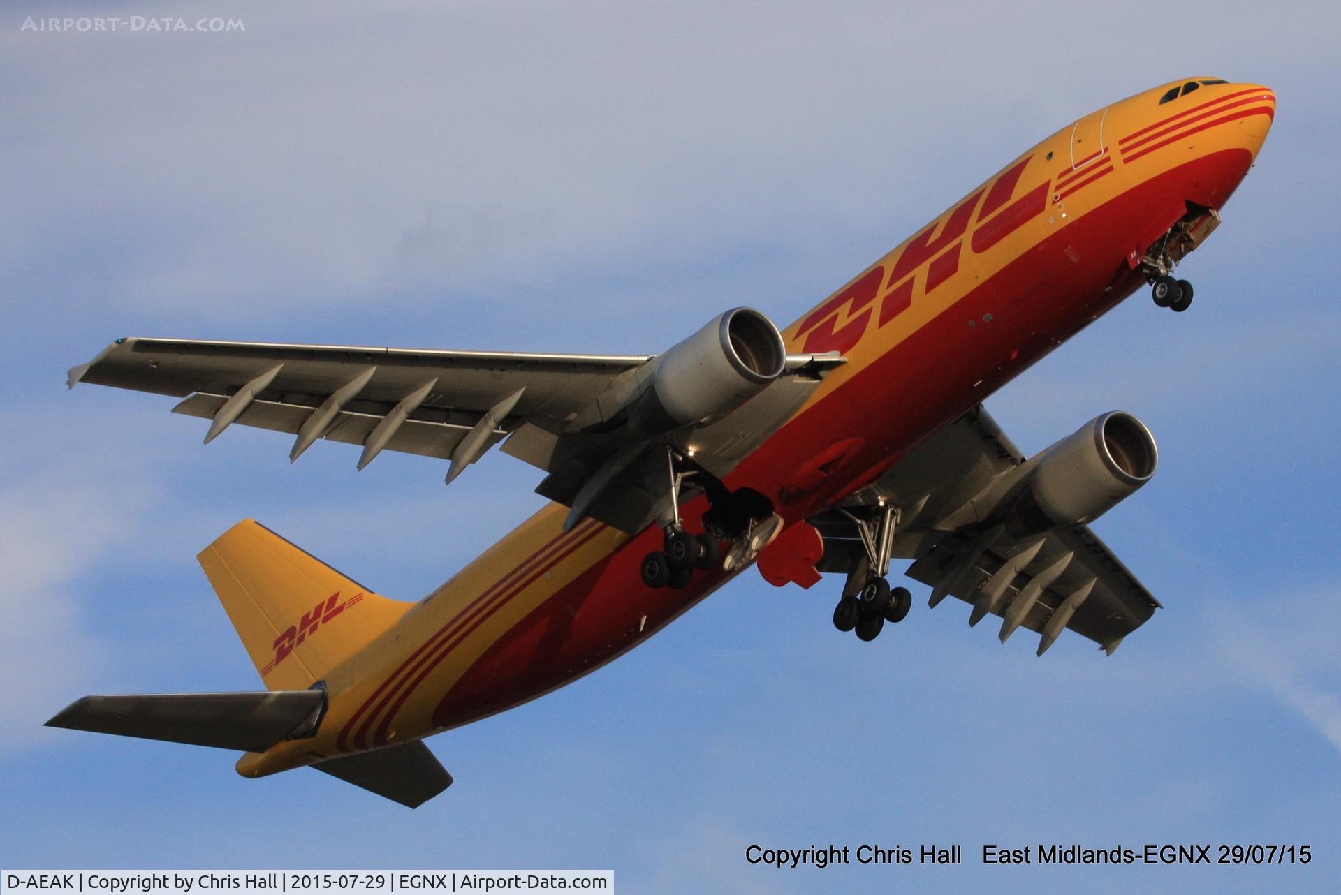 D-AEAK, 1992 Airbus A300B4-622R(F) C/N 670, DHL