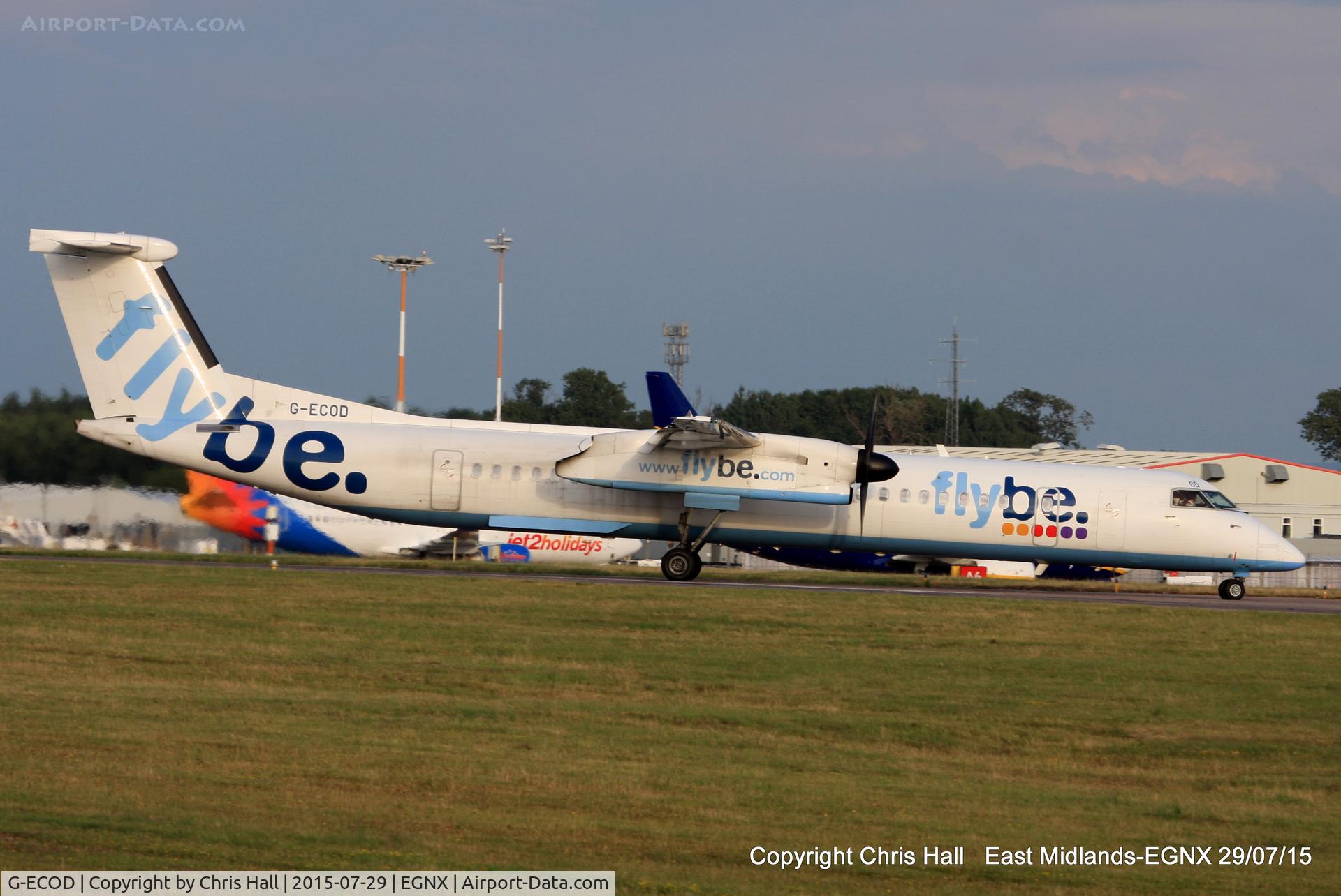 G-ECOD, 2008 De Havilland Canada DHC-8-402Q Dash 8 C/N 4206, flybe