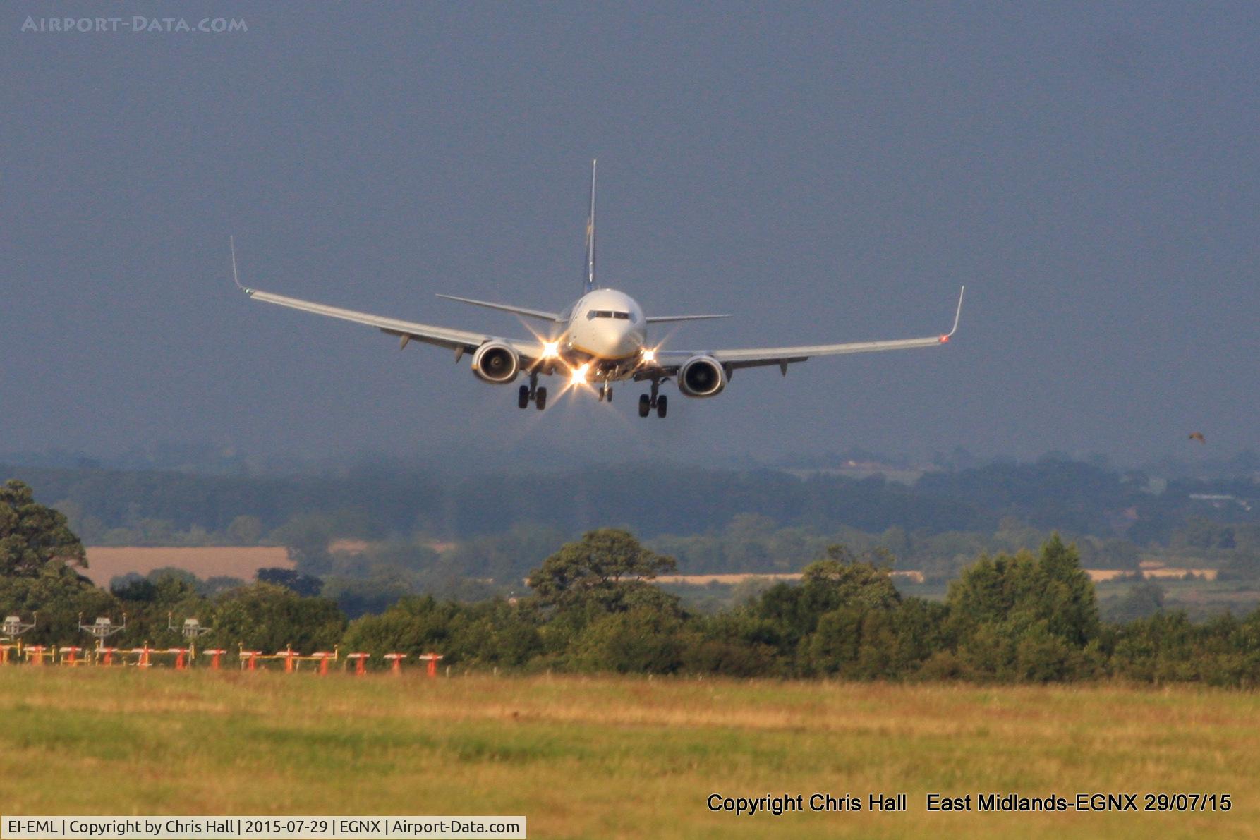 EI-EML, 2010 Boeing 737-8AS C/N 38513, Ryanair