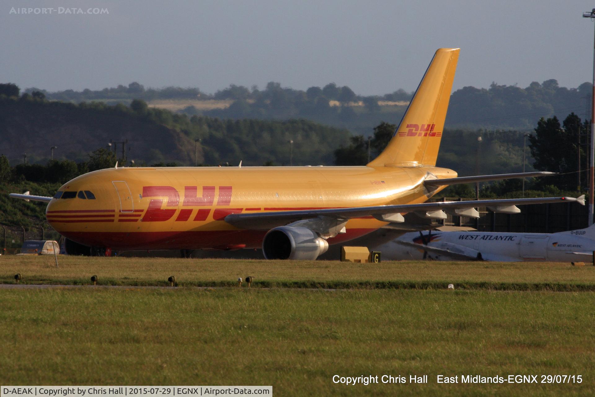 D-AEAK, 1992 Airbus A300B4-622R(F) C/N 670, DHL