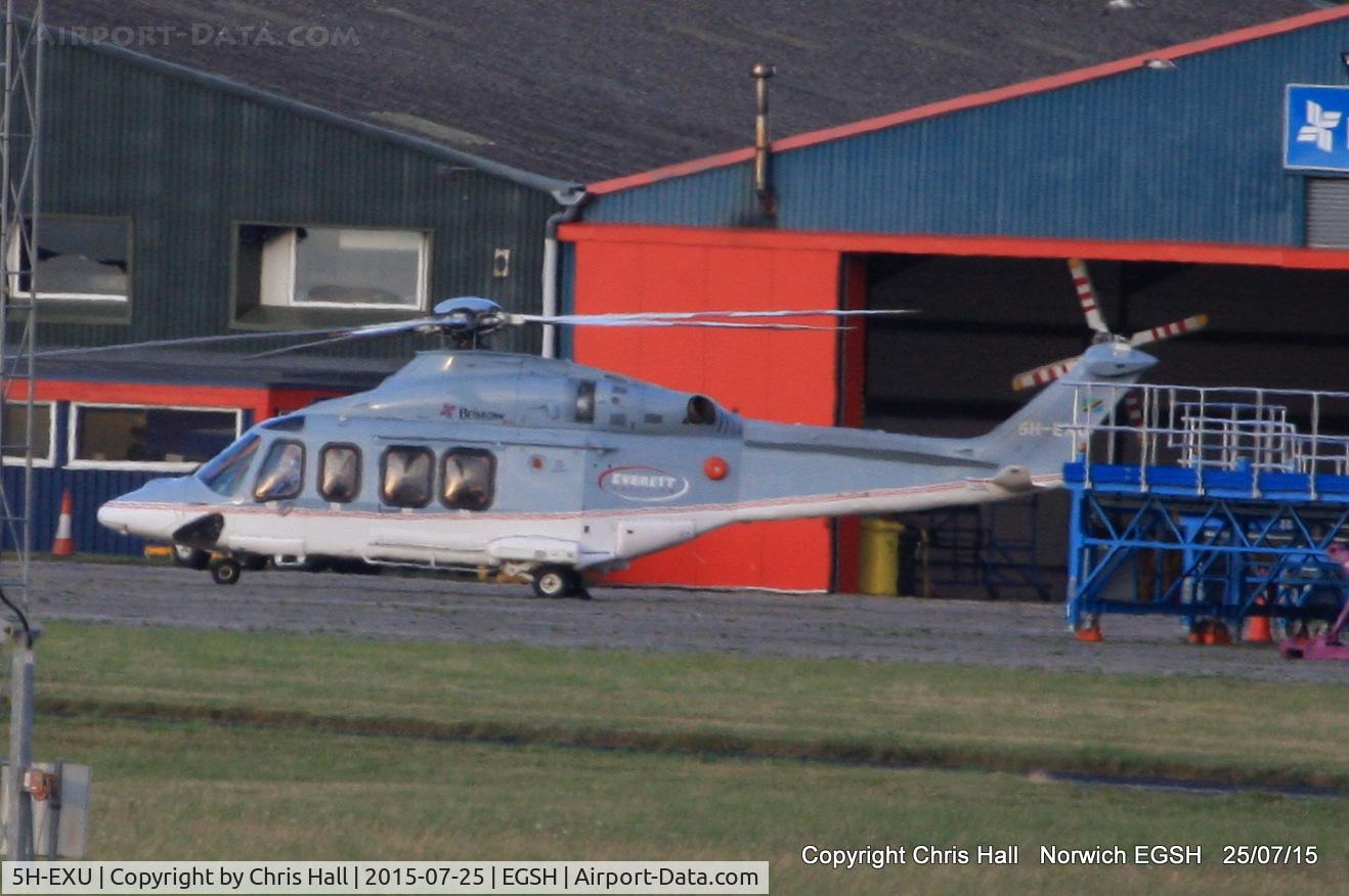 5H-EXU, 2013 AgustaWestland AW-139 C/N 41346, Everett Aviation