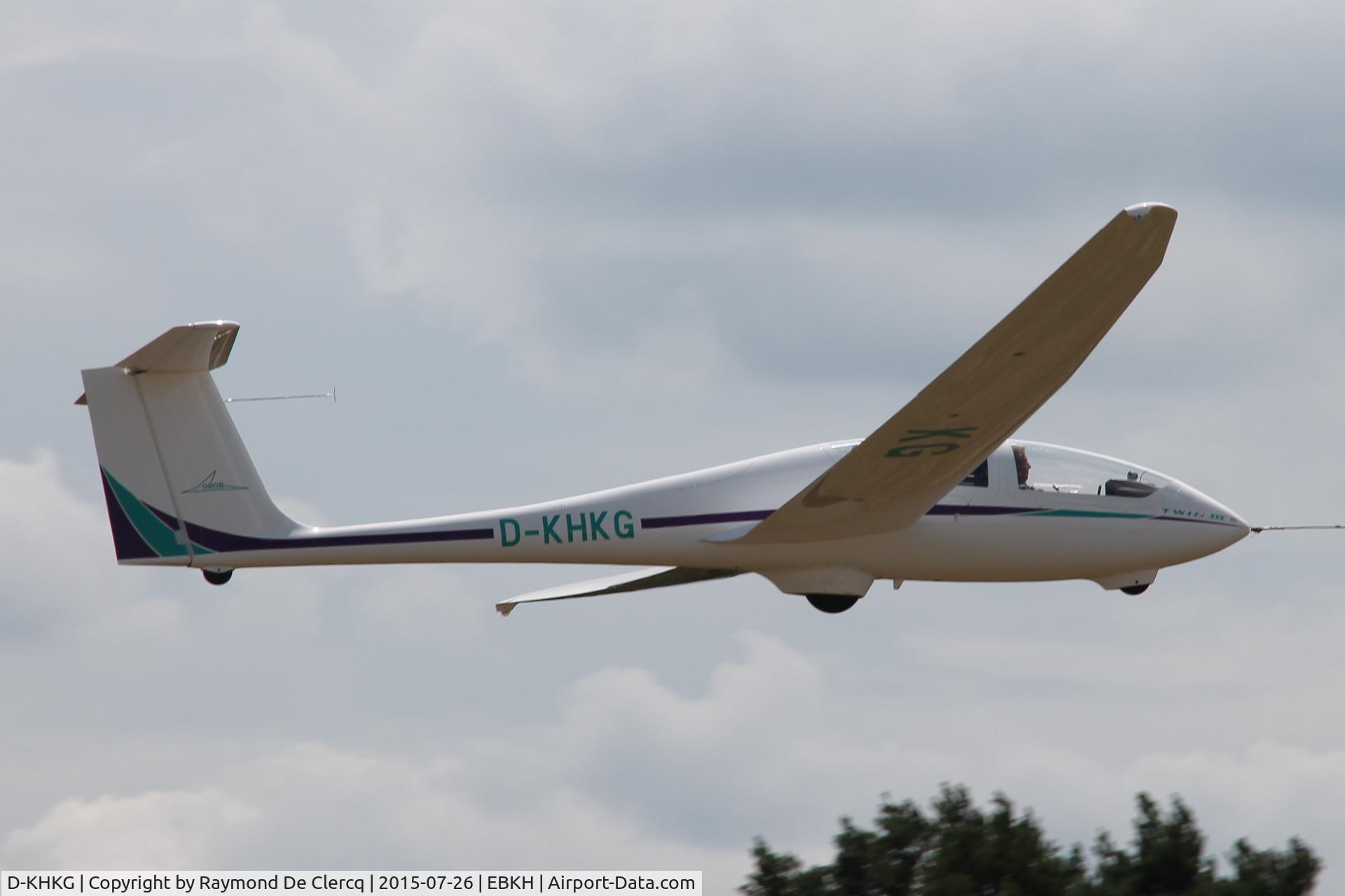D-KHKG, Grob G-103C Twin III SL C/N 35036, Take-off during Keiheuvel fly-in.