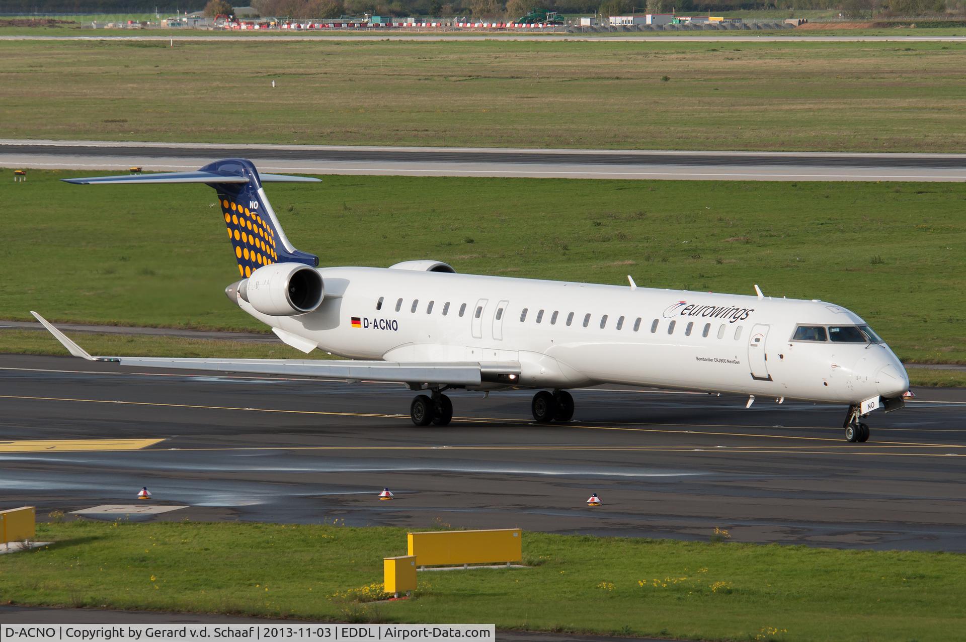 D-ACNO, 2010 Bombardier CRJ-900 NG (CL-600-2D24) C/N 15255, Düsseldorf, November 2013