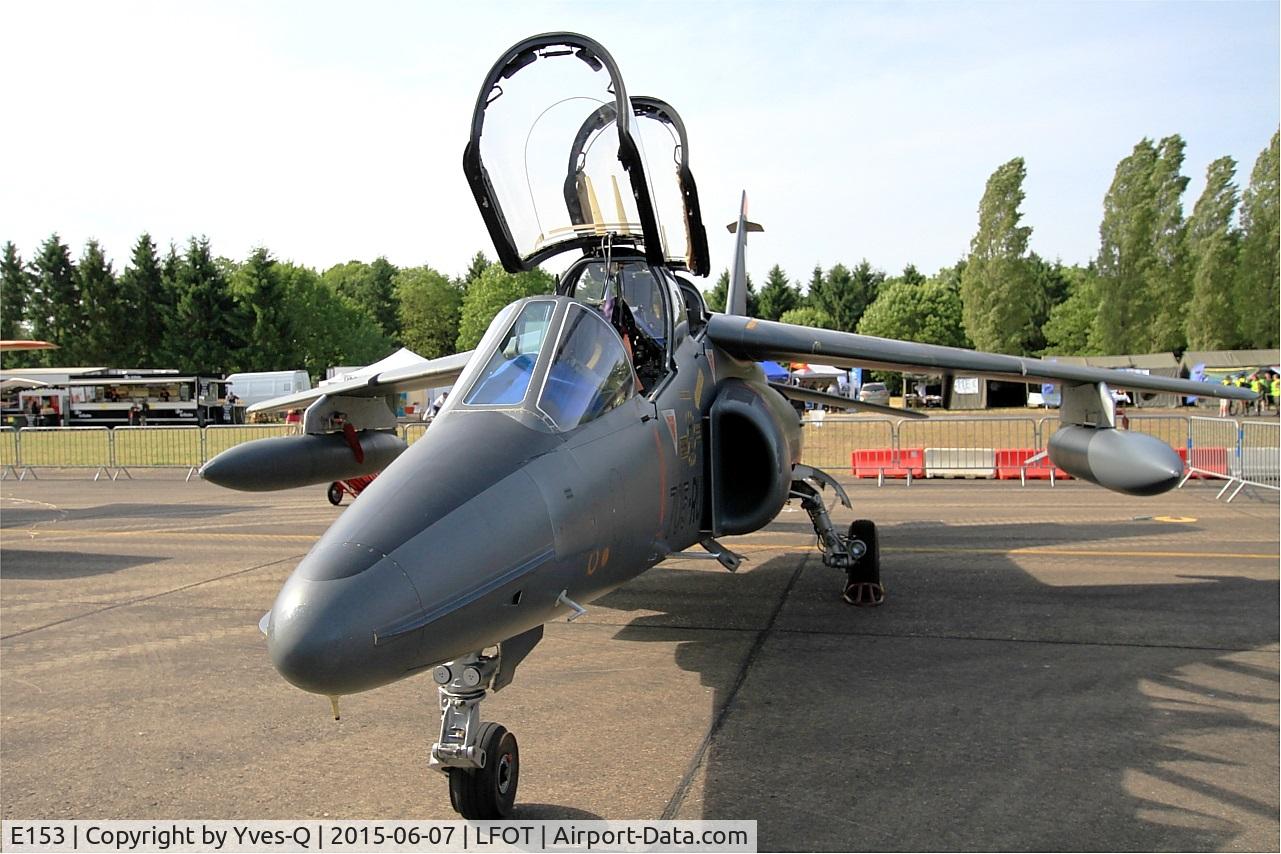 E153, Dassault-Dornier Alpha Jet E C/N E153, Dassault-Dornier Alpha Jet E, Static display, Tours Air Base 705 (LFOT-TUF) Air show 2015