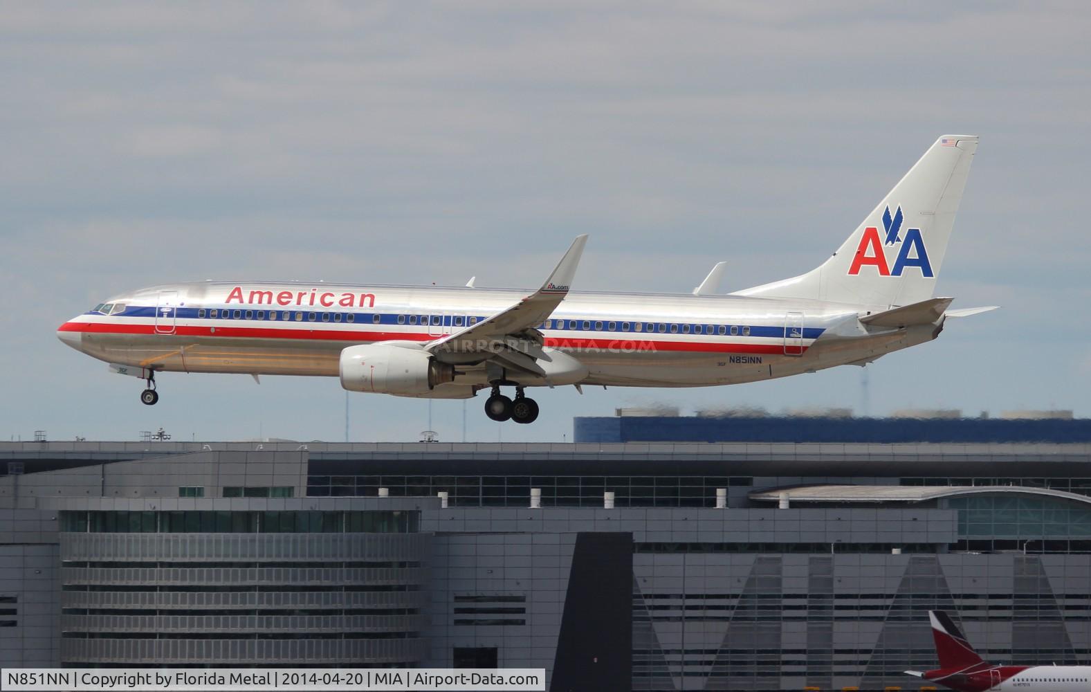 N851NN, 2010 Boeing 737-823 C/N 29556, American