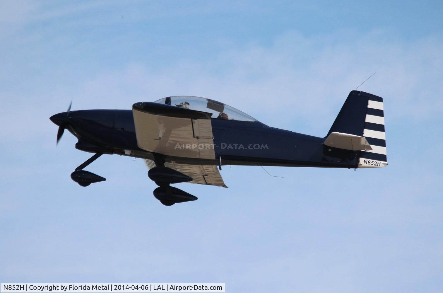 N852H, Vans RV-8A C/N 81985, Vans RV-8A