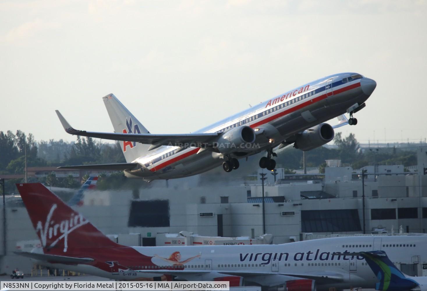 N853NN, 2010 Boeing 737-823 C/N 31105, American