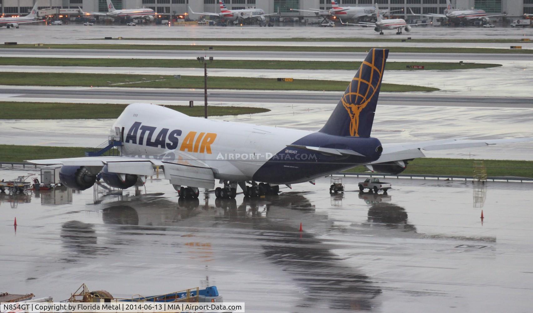 N854GT, 2013 Boeing 747-87UF C/N 37566, Atlas 747-800
