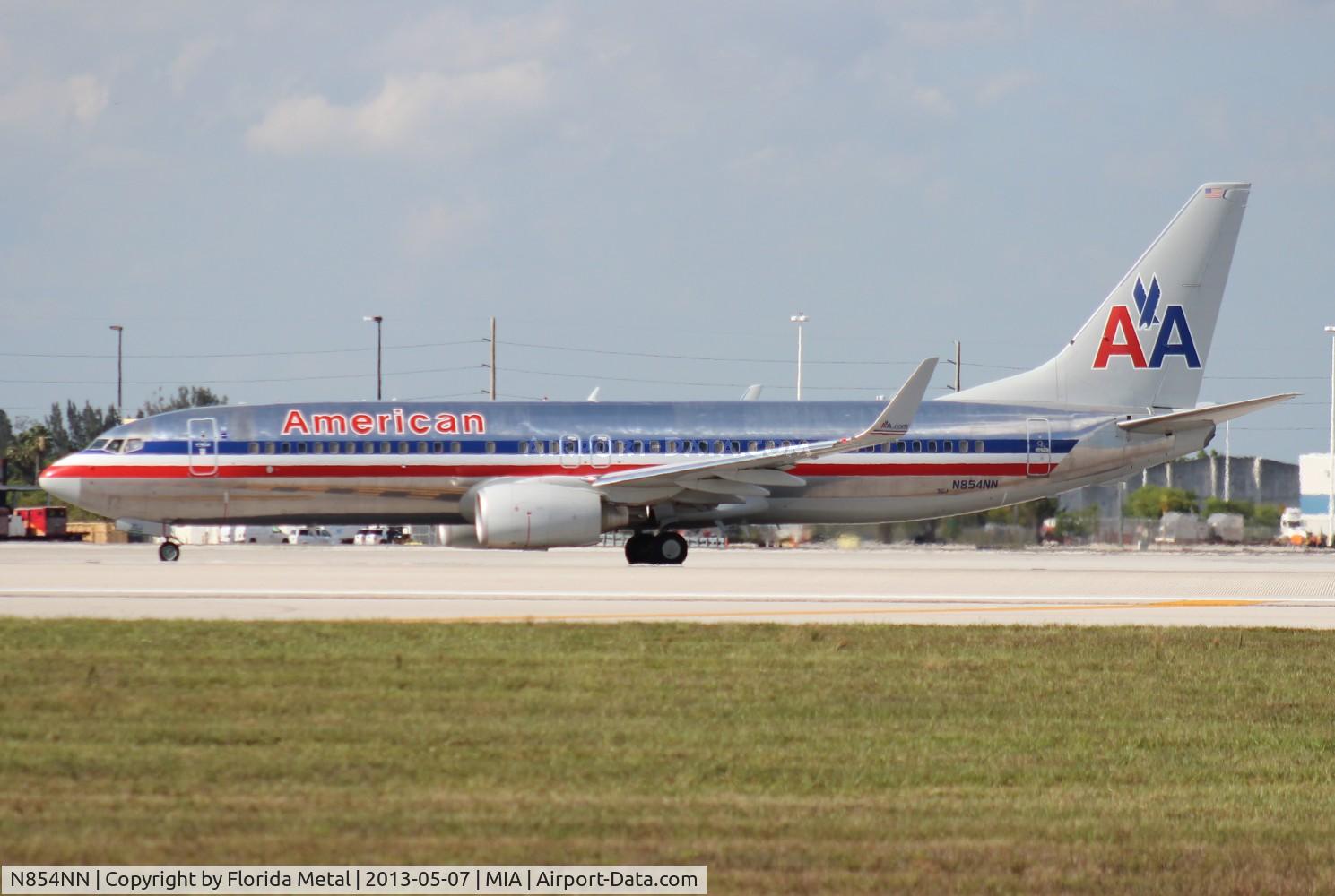 N854NN, 2010 Boeing 737-823 C/N 33214, American