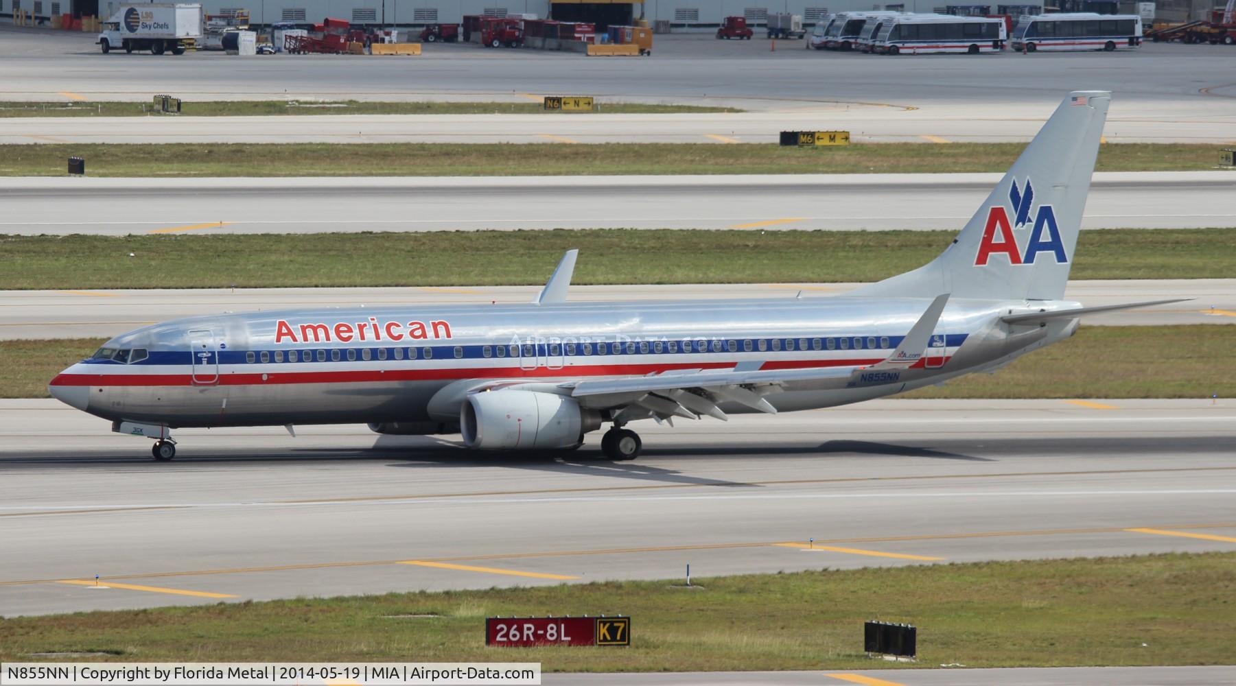 N855NN, 2010 Boeing 737-823 C/N 40582, American