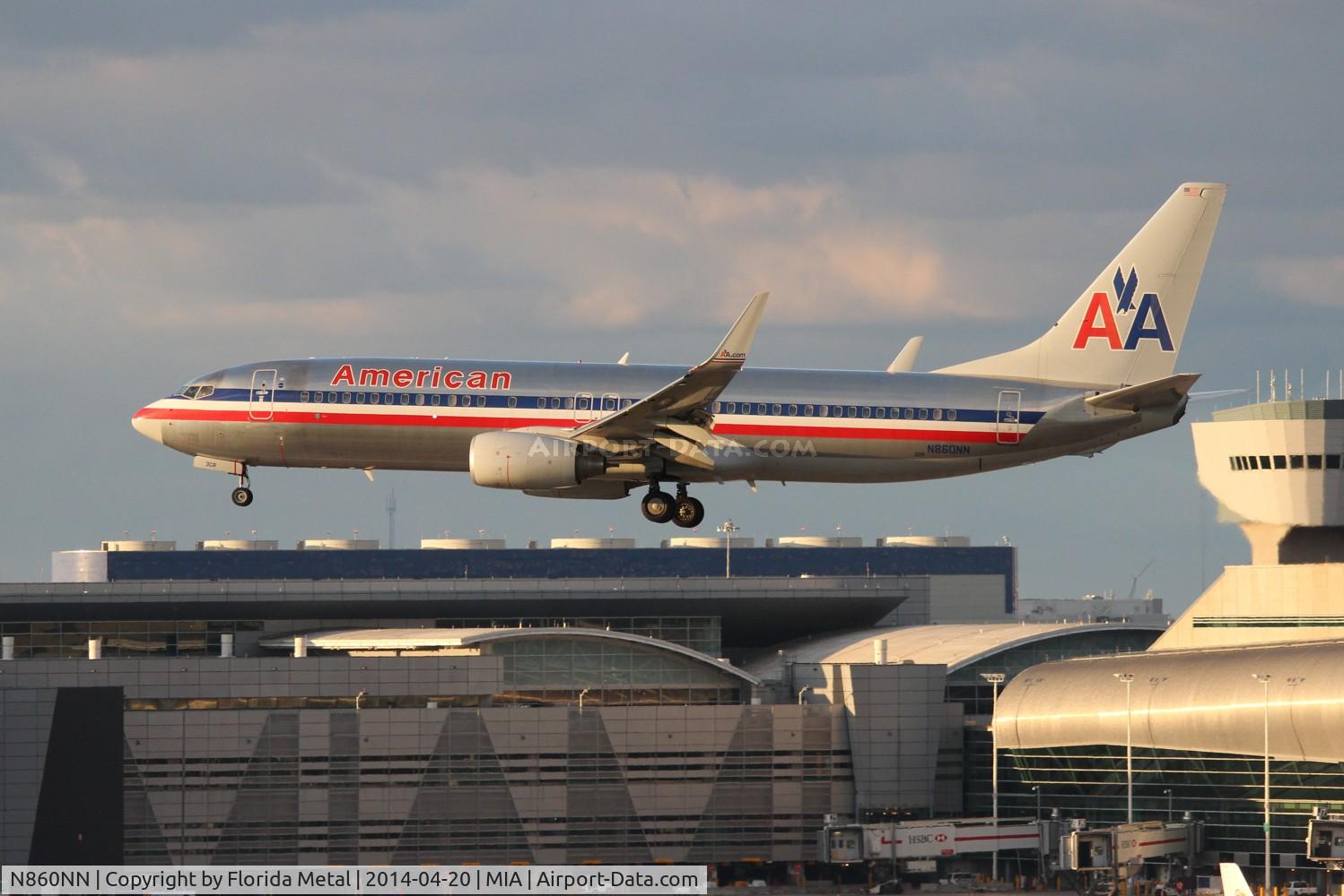 N860NN, 2010 Boeing 737-823 C/N 40583, American