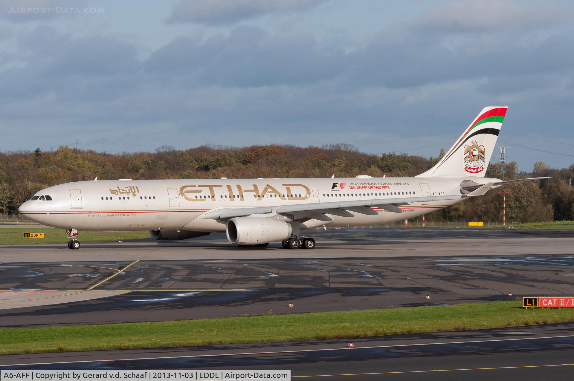 A6-AFF, 2011 Airbus A330-343X C/N 1245, Düsseldorf, November 2013