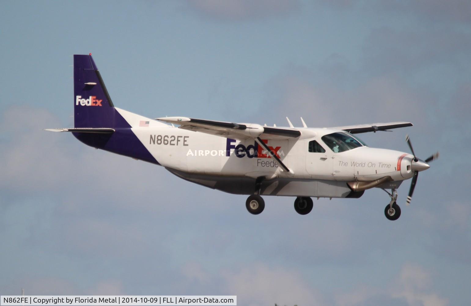 N862FE, 1989 Cessna 208B Super Cargomaster C/N 208B0184, Fed Ex
