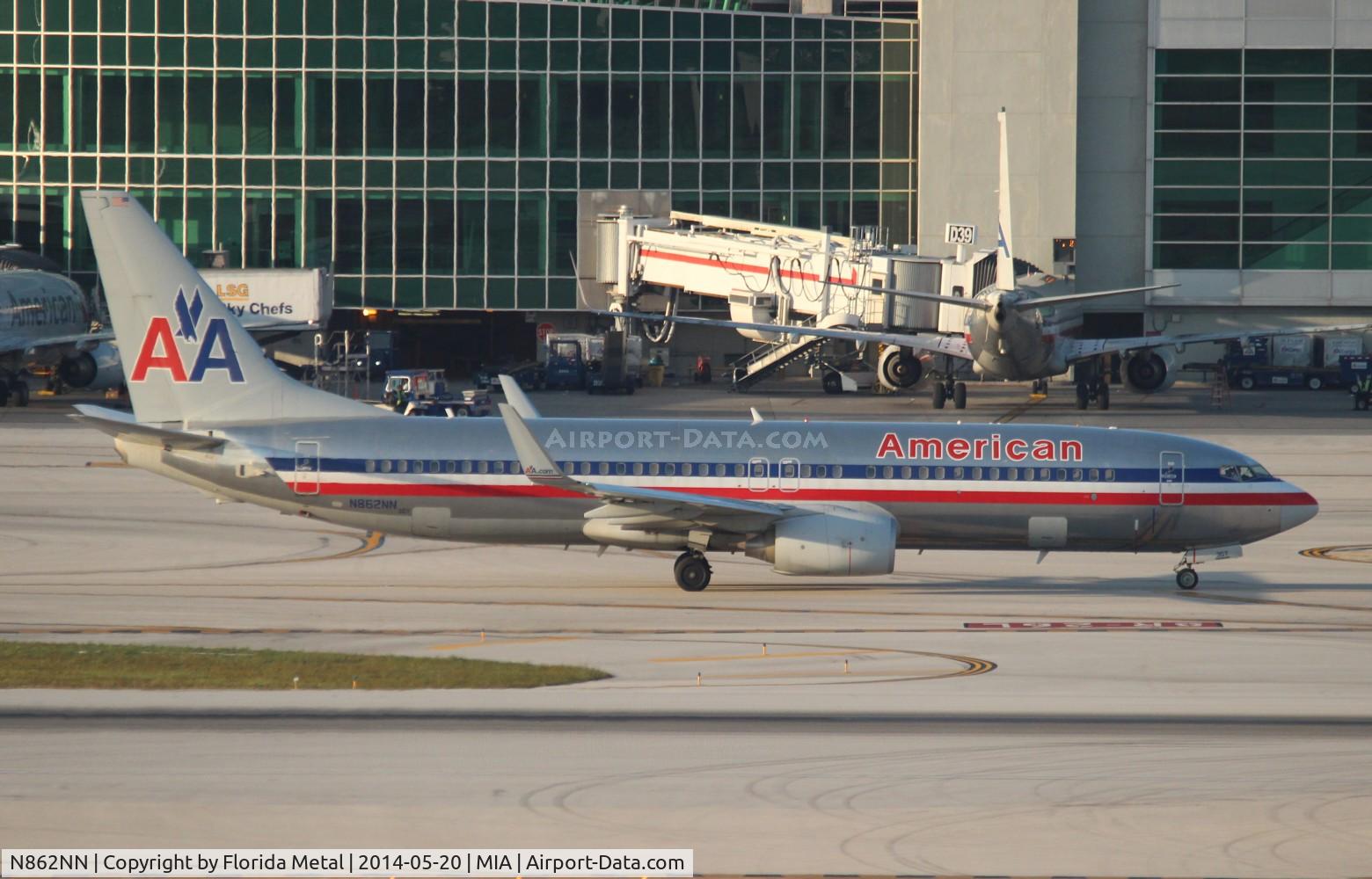 N862NN, 2010 Boeing 737-823 C/N 30905, American