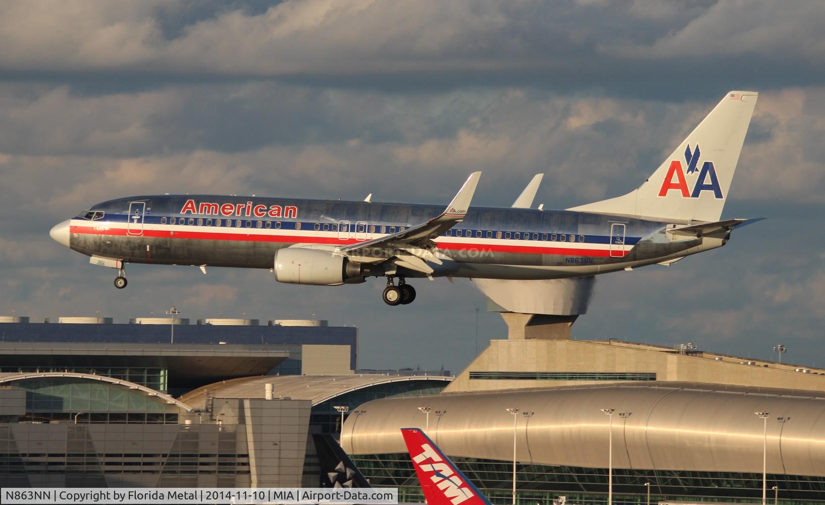 N863NN, 2010 Boeing 737-823 C/N 30903, American
