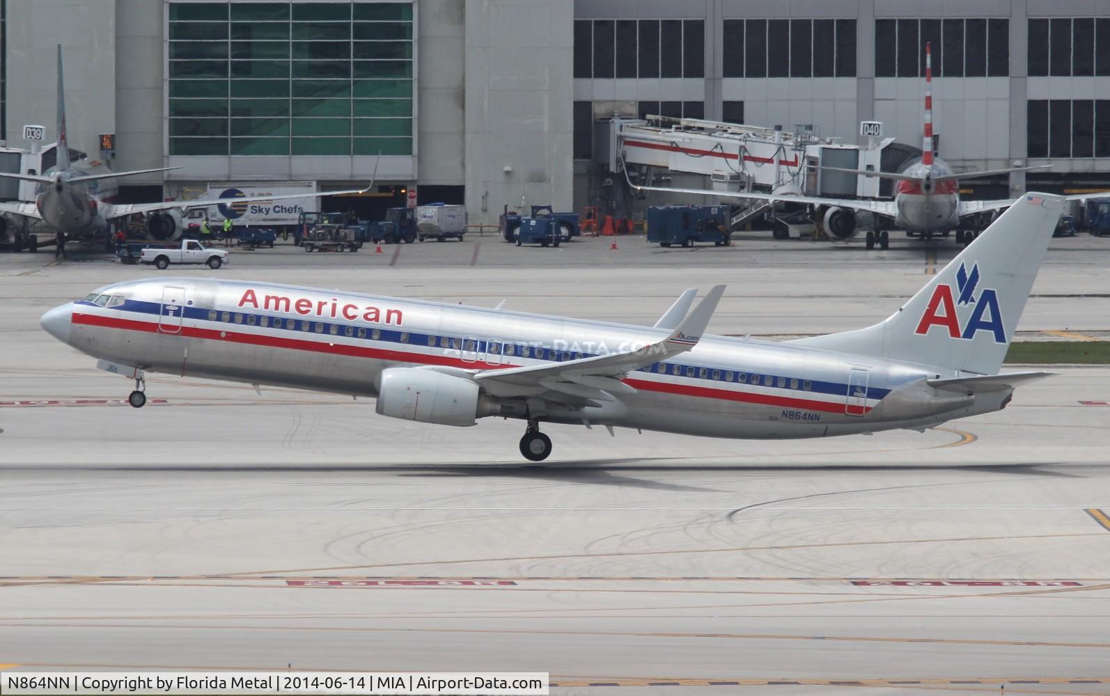 N864NN, 2010 Boeing 737-823 C/N 31111, American