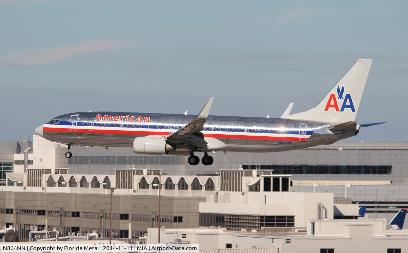 N864NN, 2010 Boeing 737-823 C/N 31111, American