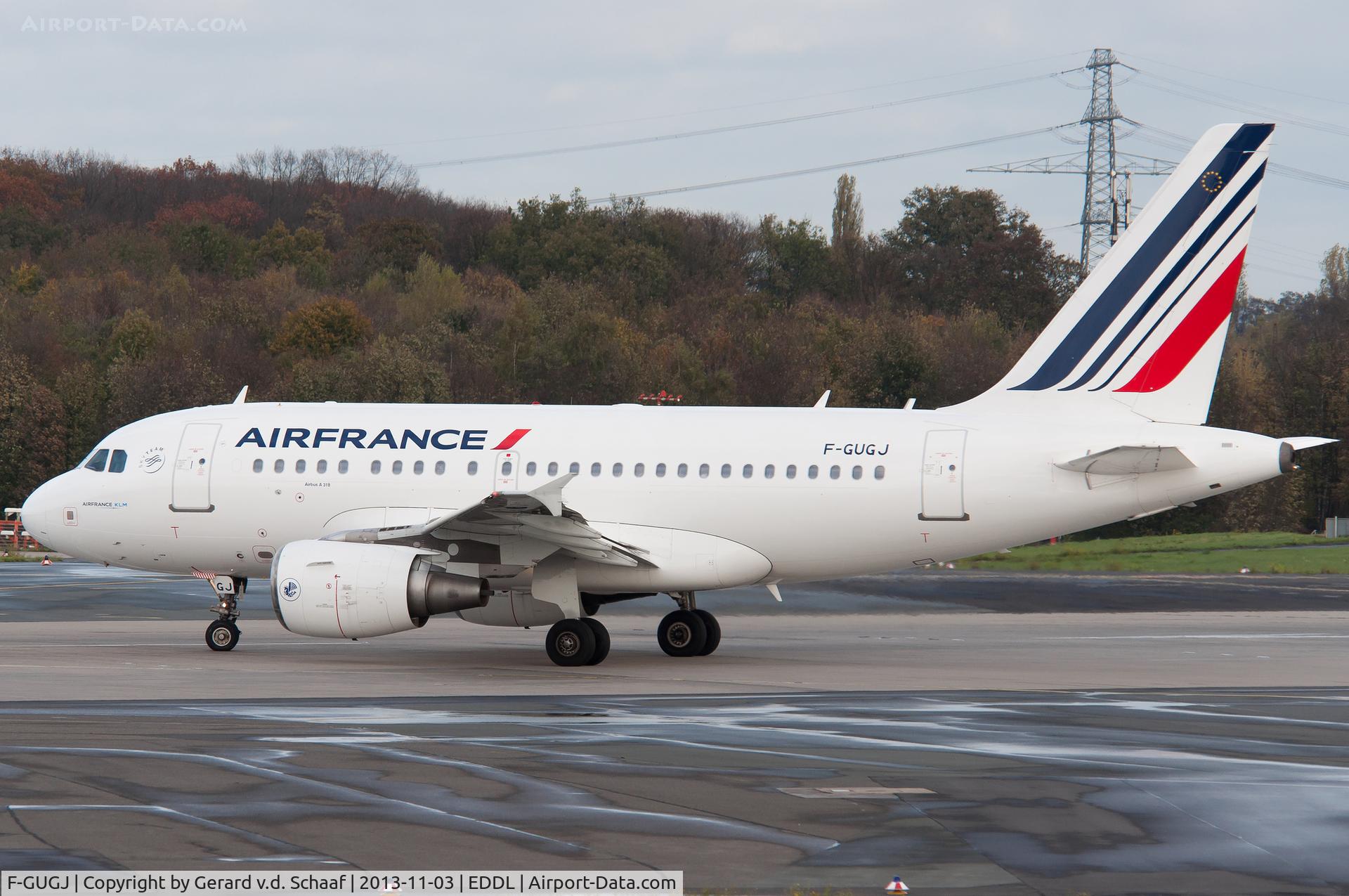 F-GUGJ, 2005 Airbus A318-111 C/N 2582, Düsseldorf, November 2013