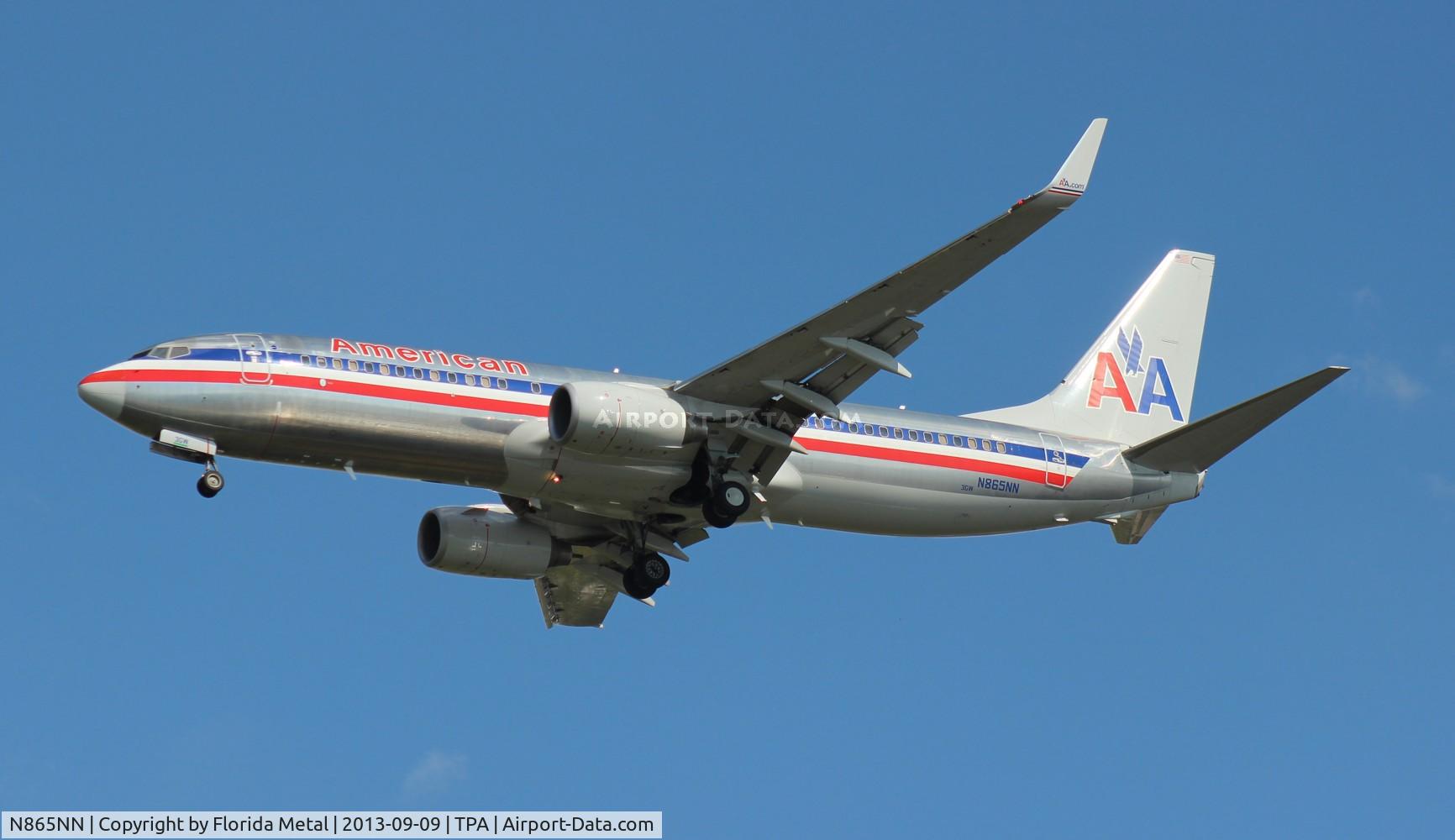 N865NN, 2010 Boeing 737-823 C/N 29554, American