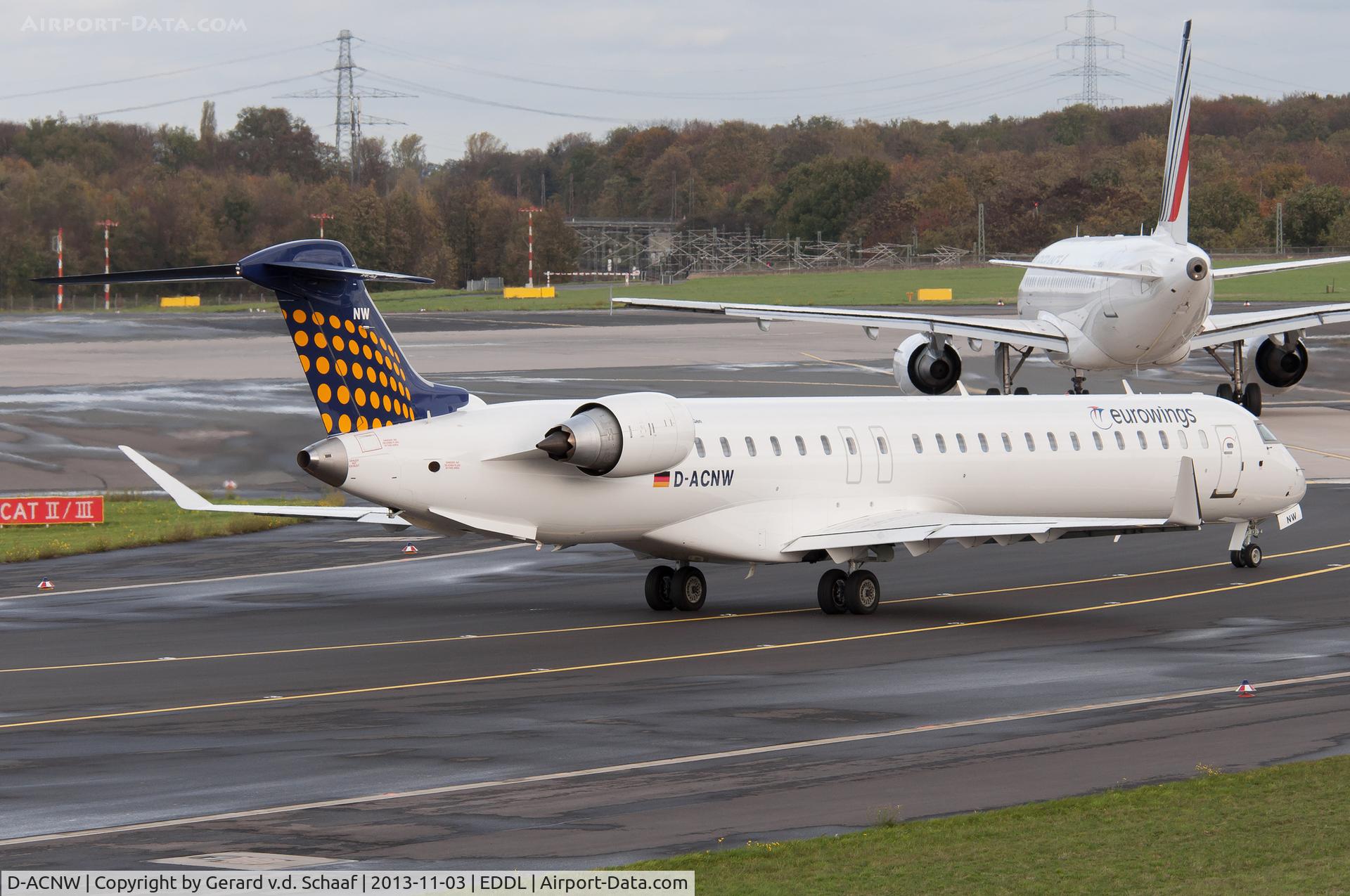 D-ACNW, 2011 Bombardier CRJ-900LR (CL-600-2D24) C/N 15269, Düsseldorf, November 2013