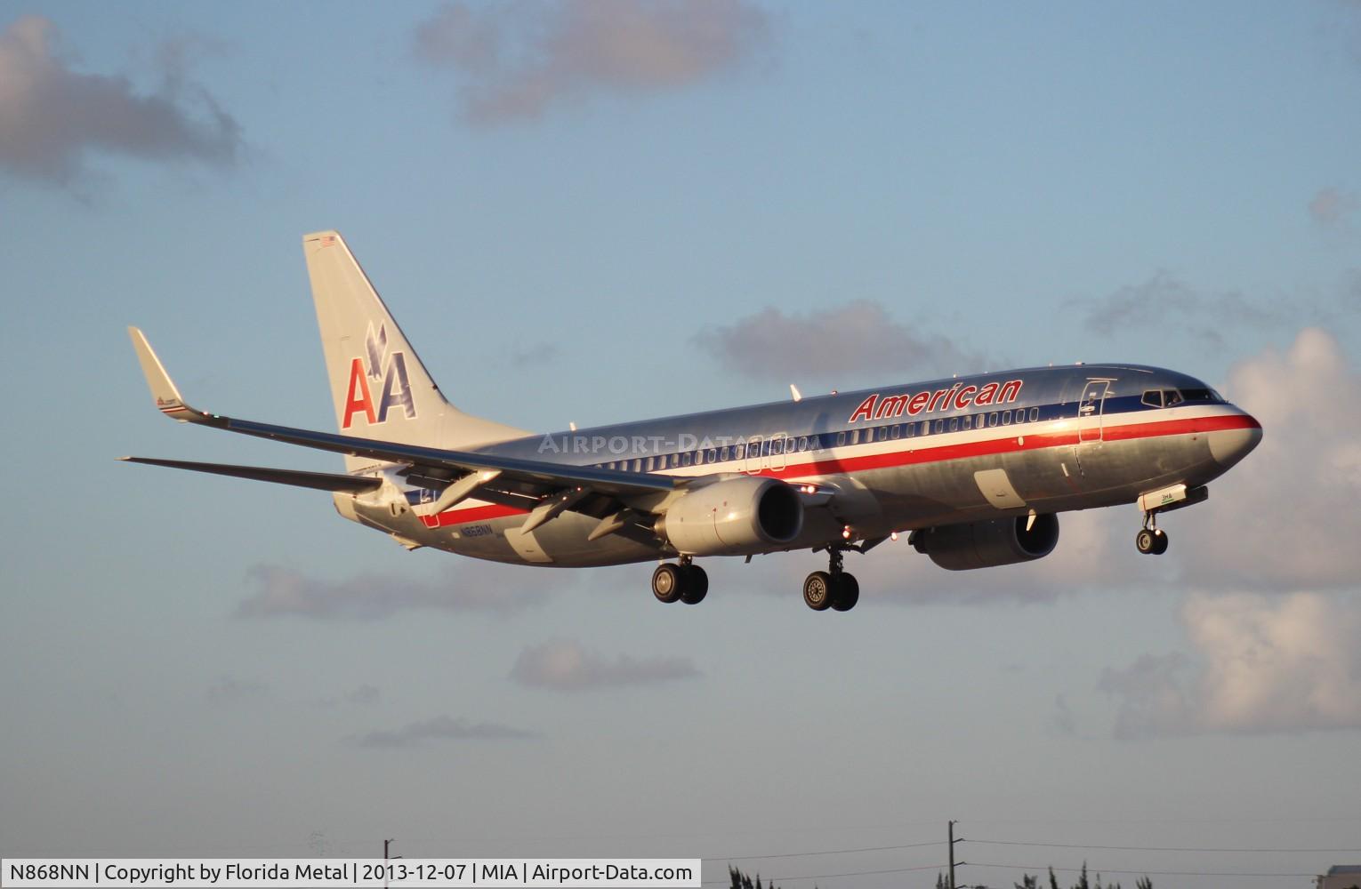 N868NN, 2011 Boeing 737-823 C/N 40763, American