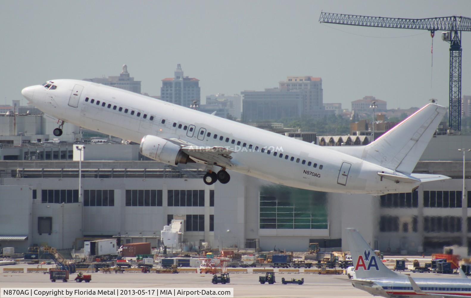 N870AG, 1988 Boeing 737-4Y0 C/N 23870, Sky King 737-400