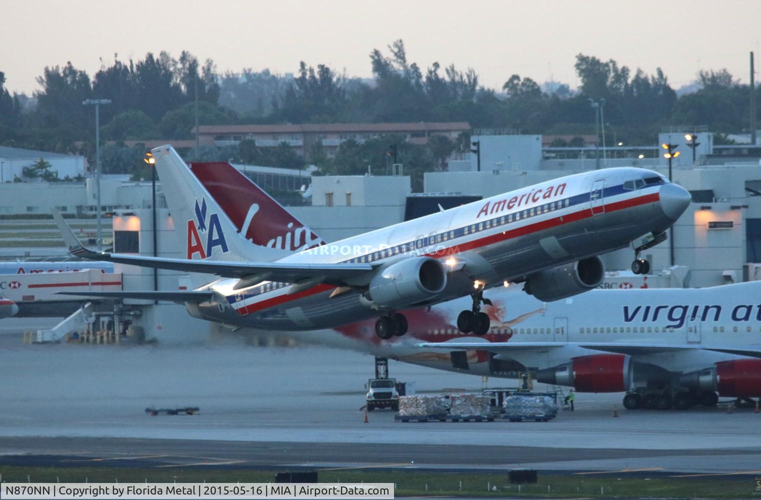 N870NN, 2011 Boeing 737-823 C/N 40765, American