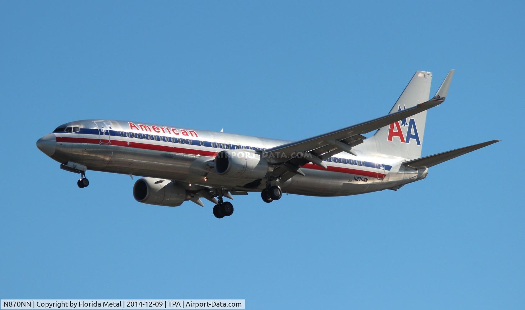 N870NN, 2011 Boeing 737-823 C/N 40765, American