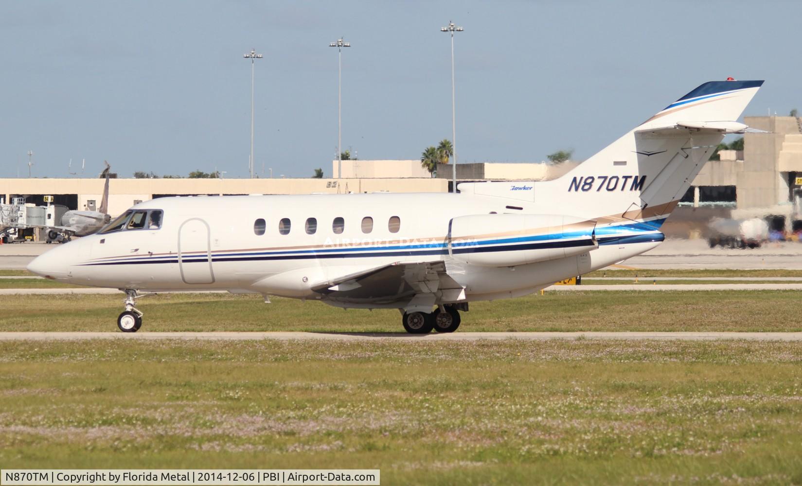 N870TM, 2001 Raytheon Hawker 800XP C/N 258517, Hawker 800XP