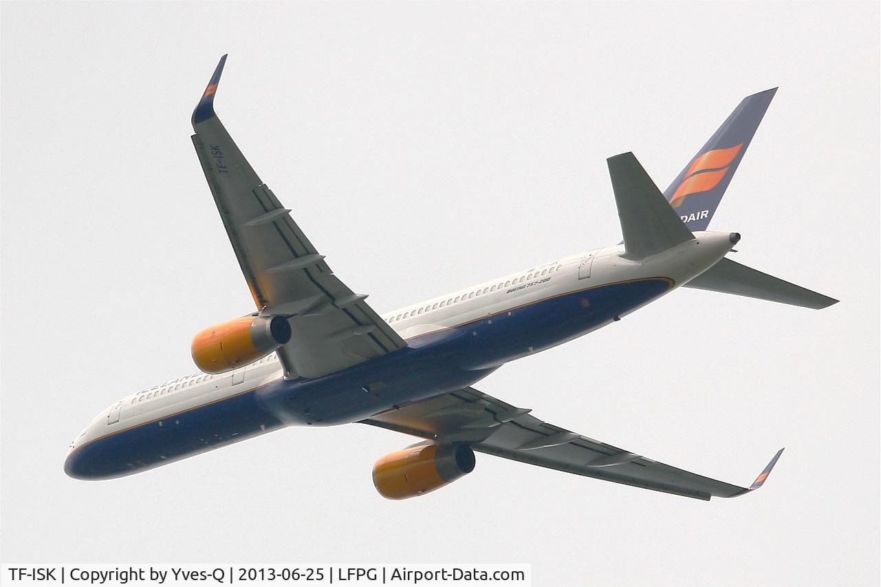 TF-ISK, 1991 Boeing 757-223 C/N 24606, Boeing 757-223, Take-off Rwy 27L, Roissy Charles De Gaulle Airport (LFPG-CDG)