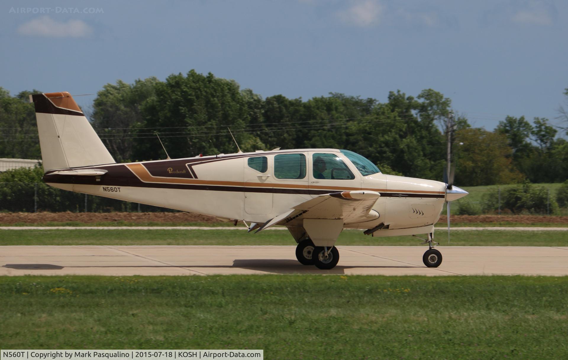 N560T, 1961 Beech 35-A33 Debonair C/N CD-341, Beech A33