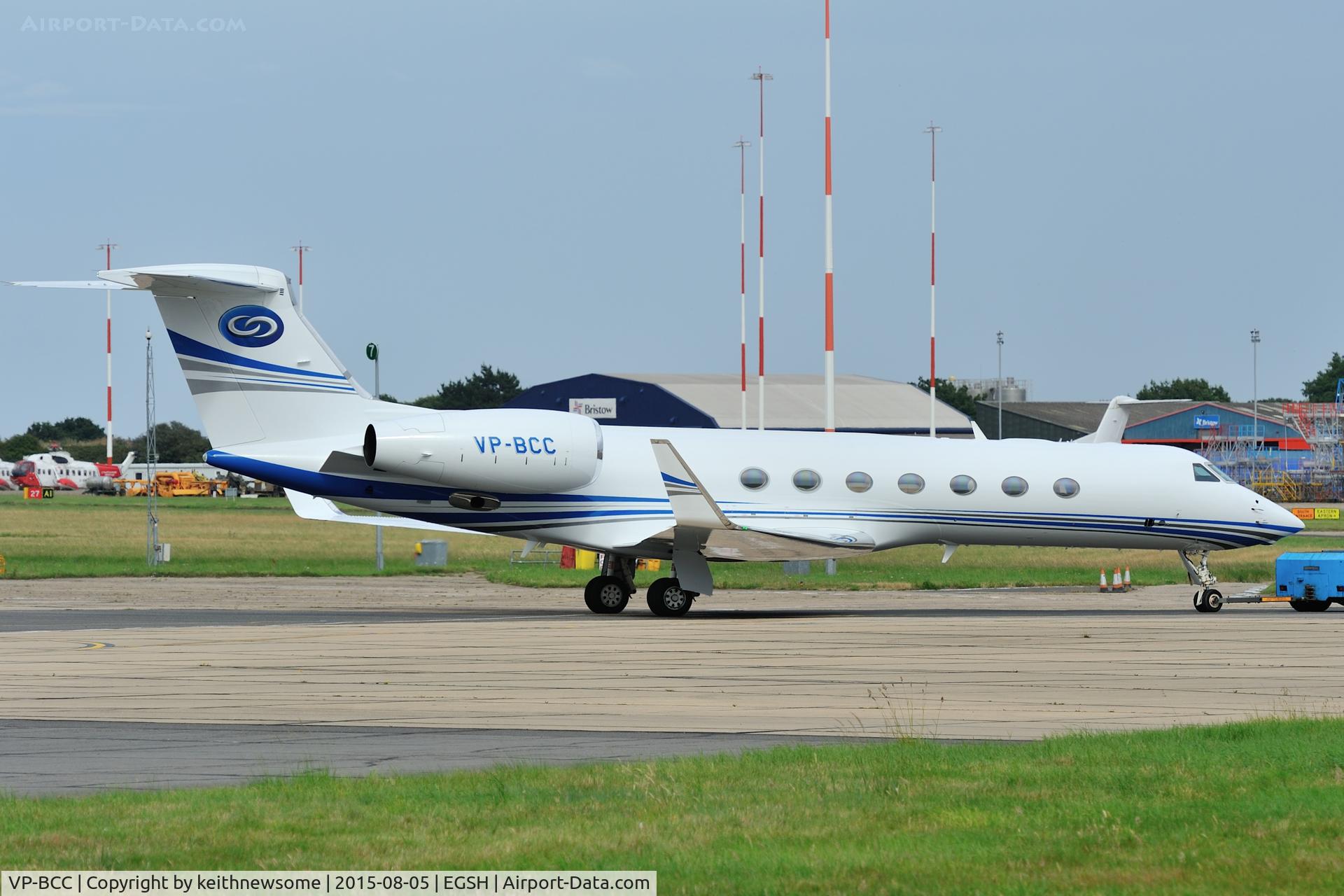 VP-BCC, 2007 Gulfstream Aerospace GV-SP (G550) C/N 5148, Revised colour scheme.
