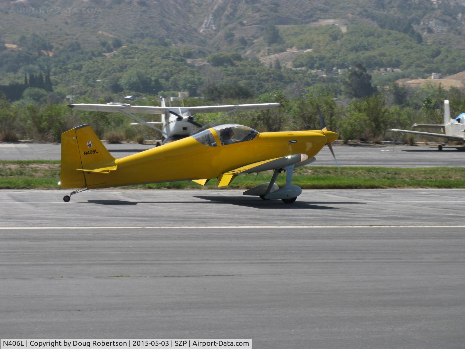 N406L, 2008 Vans RV-6 C/N 936, Provo PROVO 6, Lycoming O-320 160 Hp, landing roll Rwy 22, Young Eagles flight